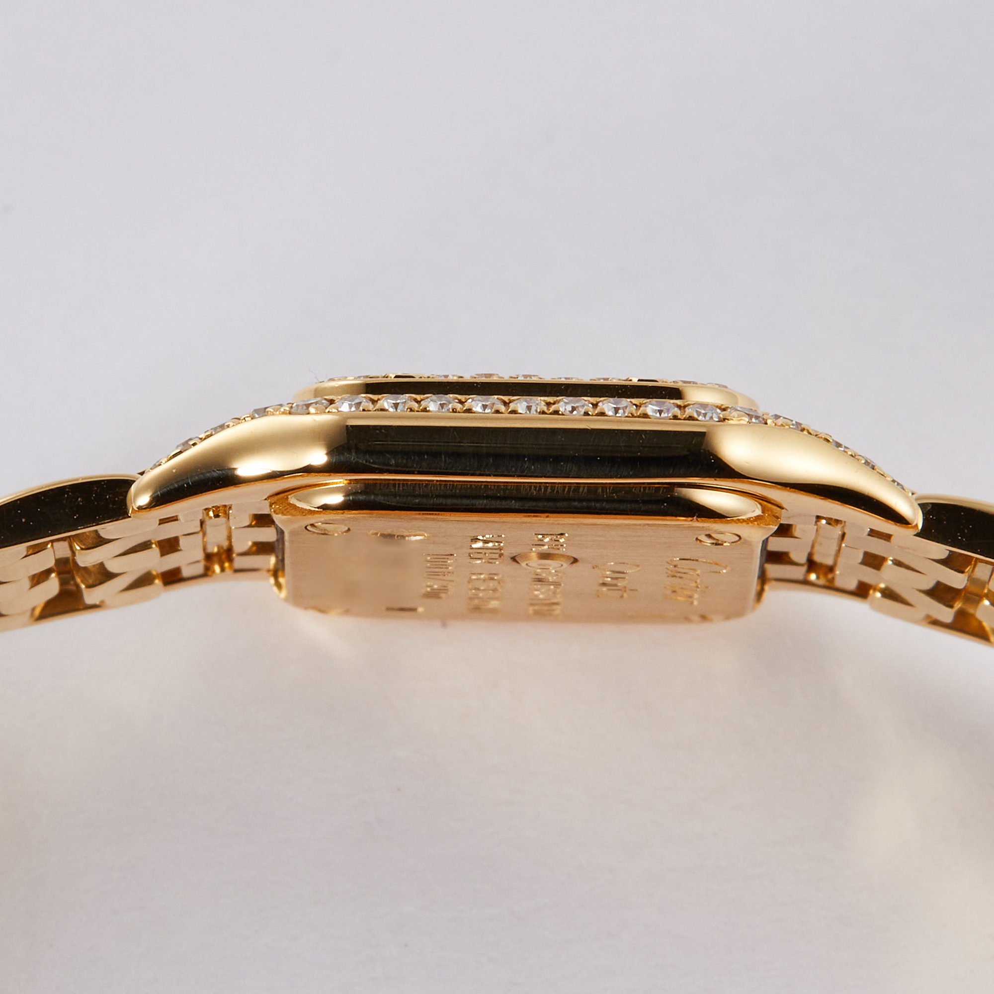 Mini Panthere Yellow Gold Diamond White Dial 17mm Product Image 5