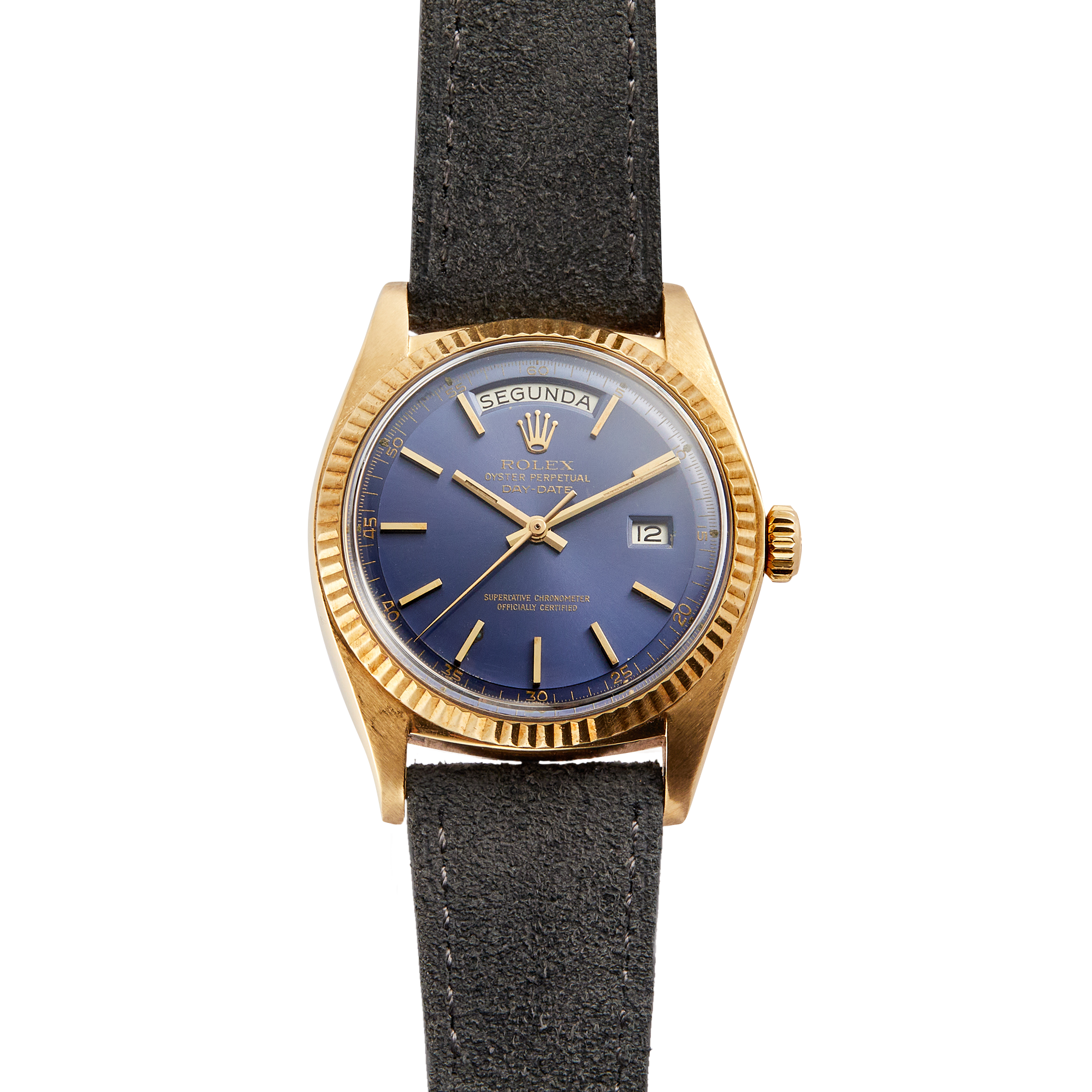 Vintage Day-Date Yellow Gold Blue Dial 36mm Product Image