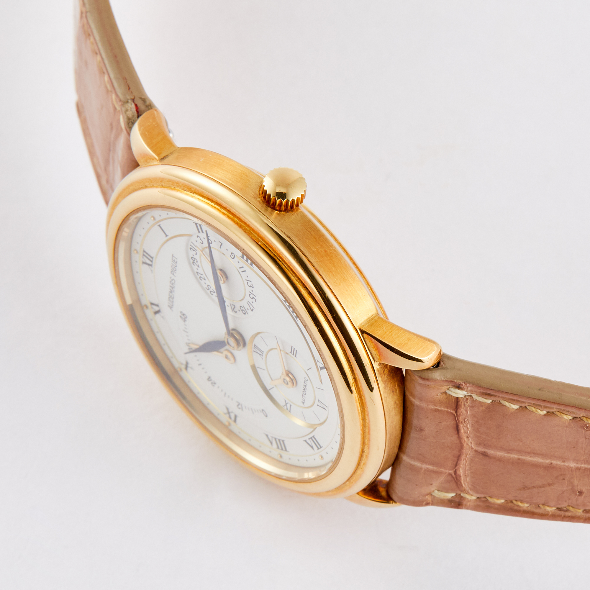 Jules Audemars Dual Time Yellow Gold White Dial 36mm Product Image 2