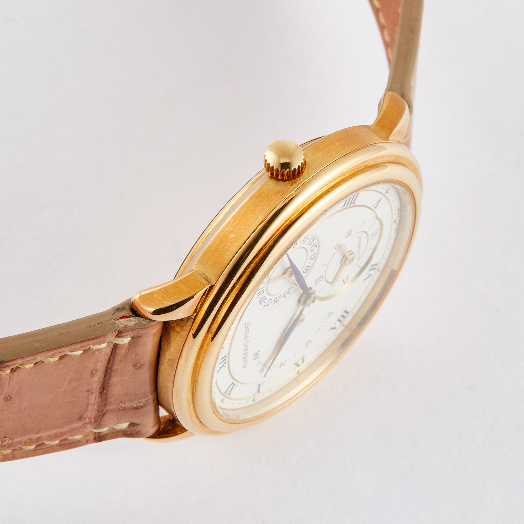 Jules Audemars Dual Time Yellow Gold White Dial 36mm Product Image 3