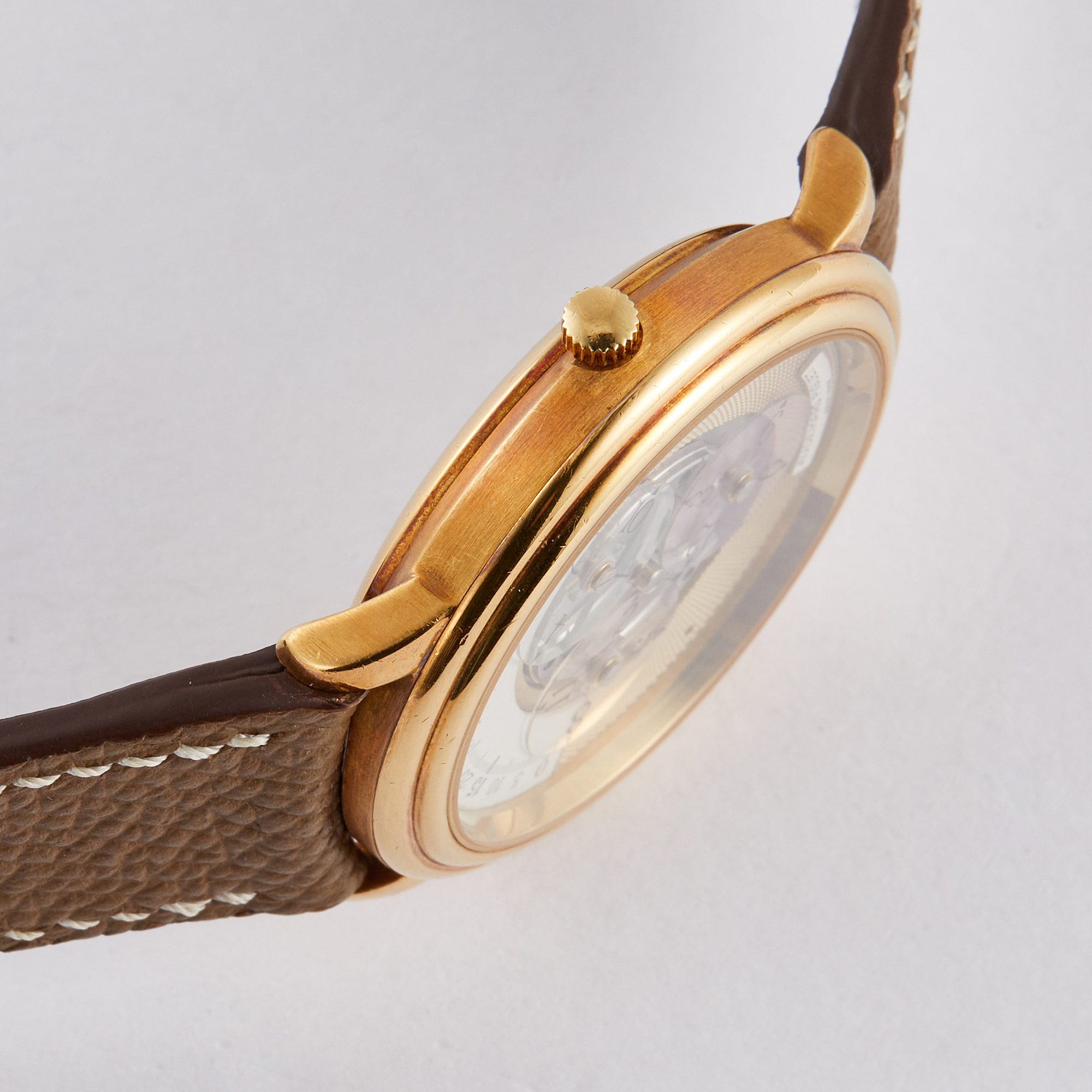 Vintage Jules Audemars Starwheel Rose Gold White Dial 36mm Product Image 3