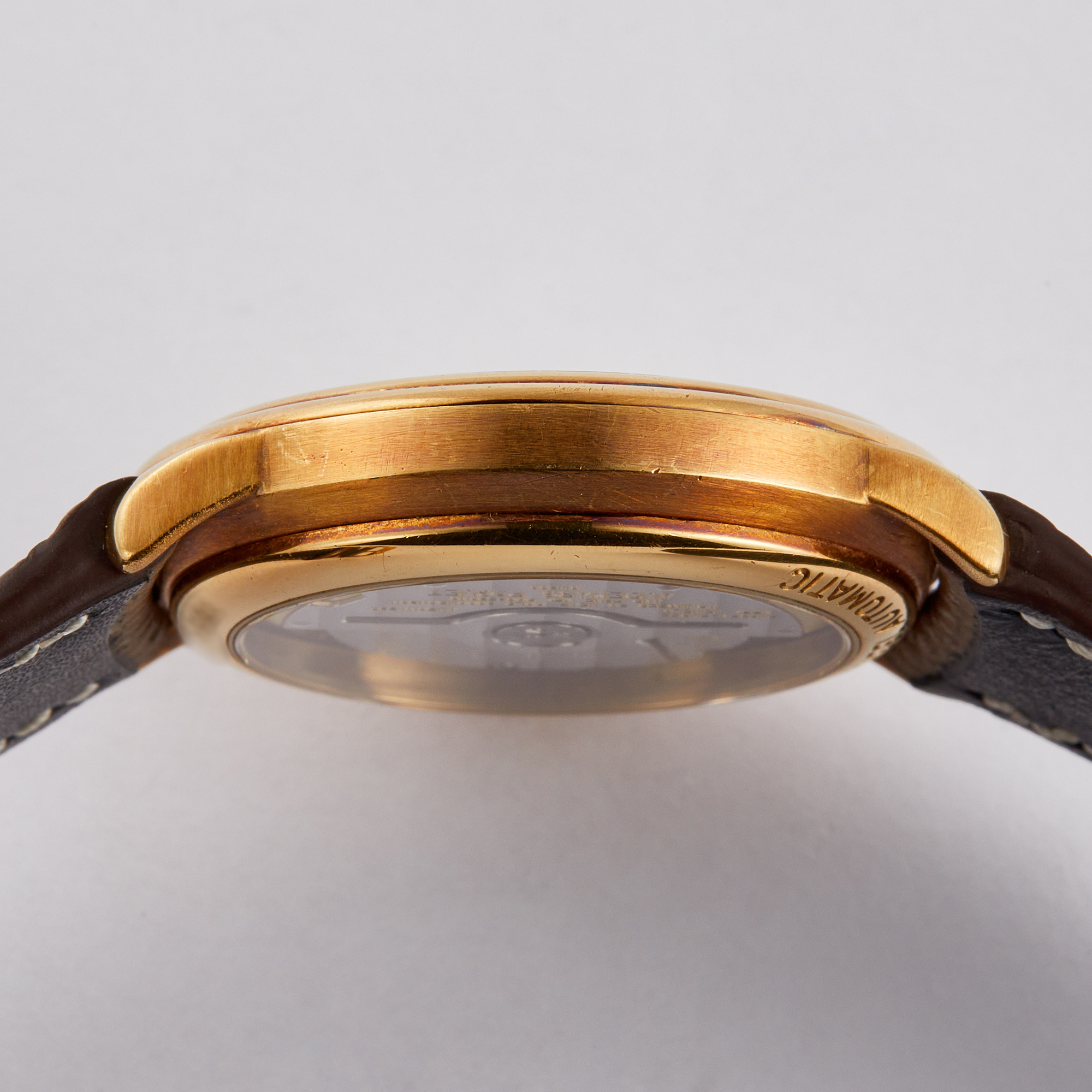 Vintage Jules Audemars Starwheel Rose Gold White Dial 36mm Product Image 5