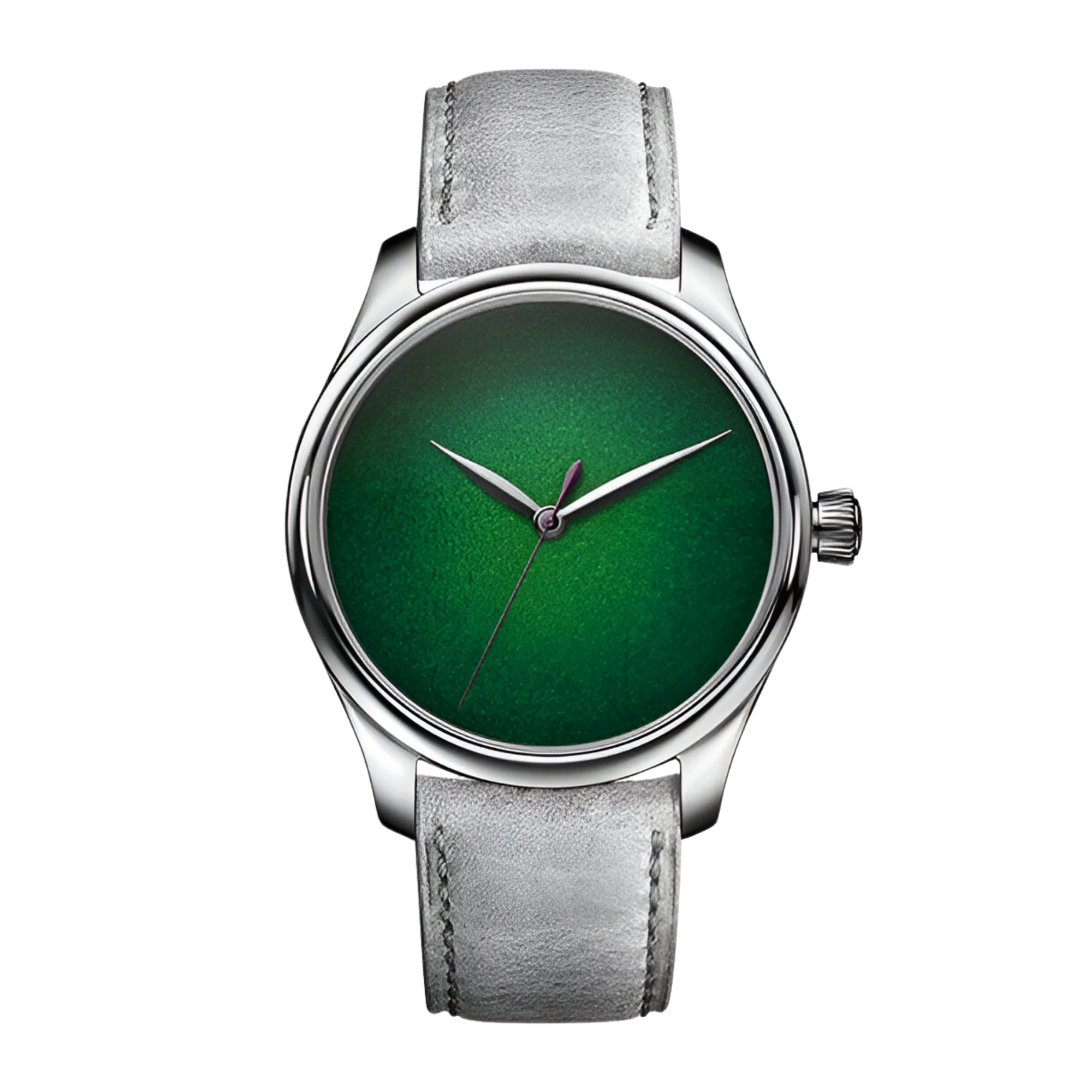 Endeavour Centre Seconds White Gold Green Dial 40mm Product Image