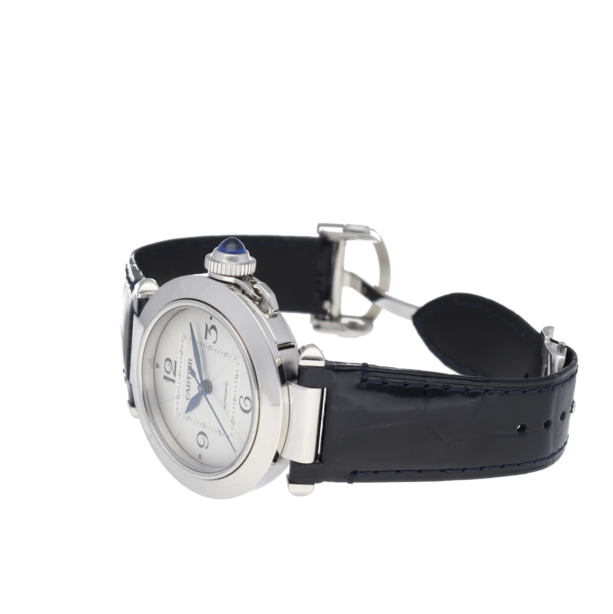 Pasha de Cartier Steel Silver Dial 35mm Product Image 5