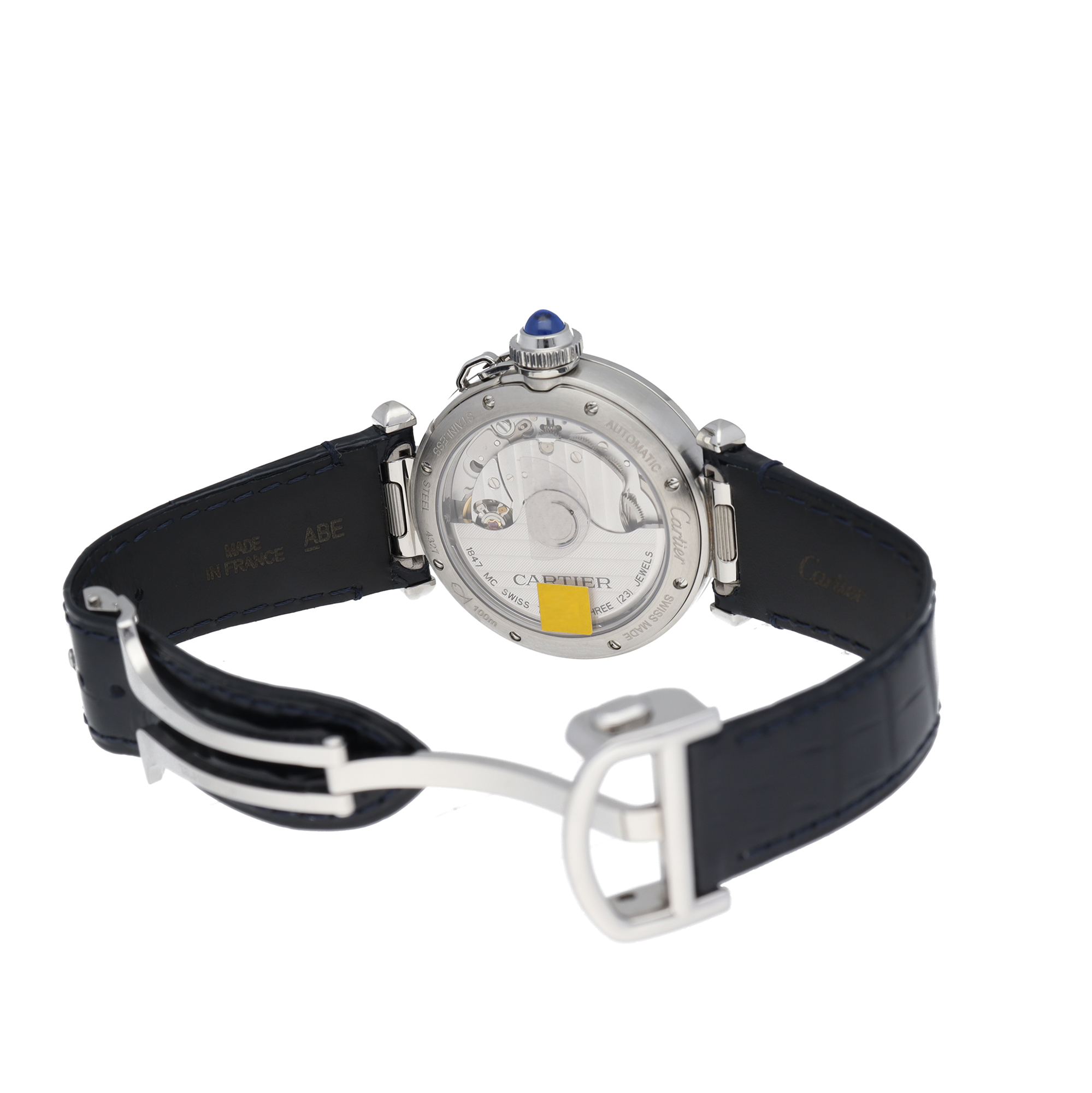 Pasha de Cartier Steel Silver Dial 35mm Product Image 10