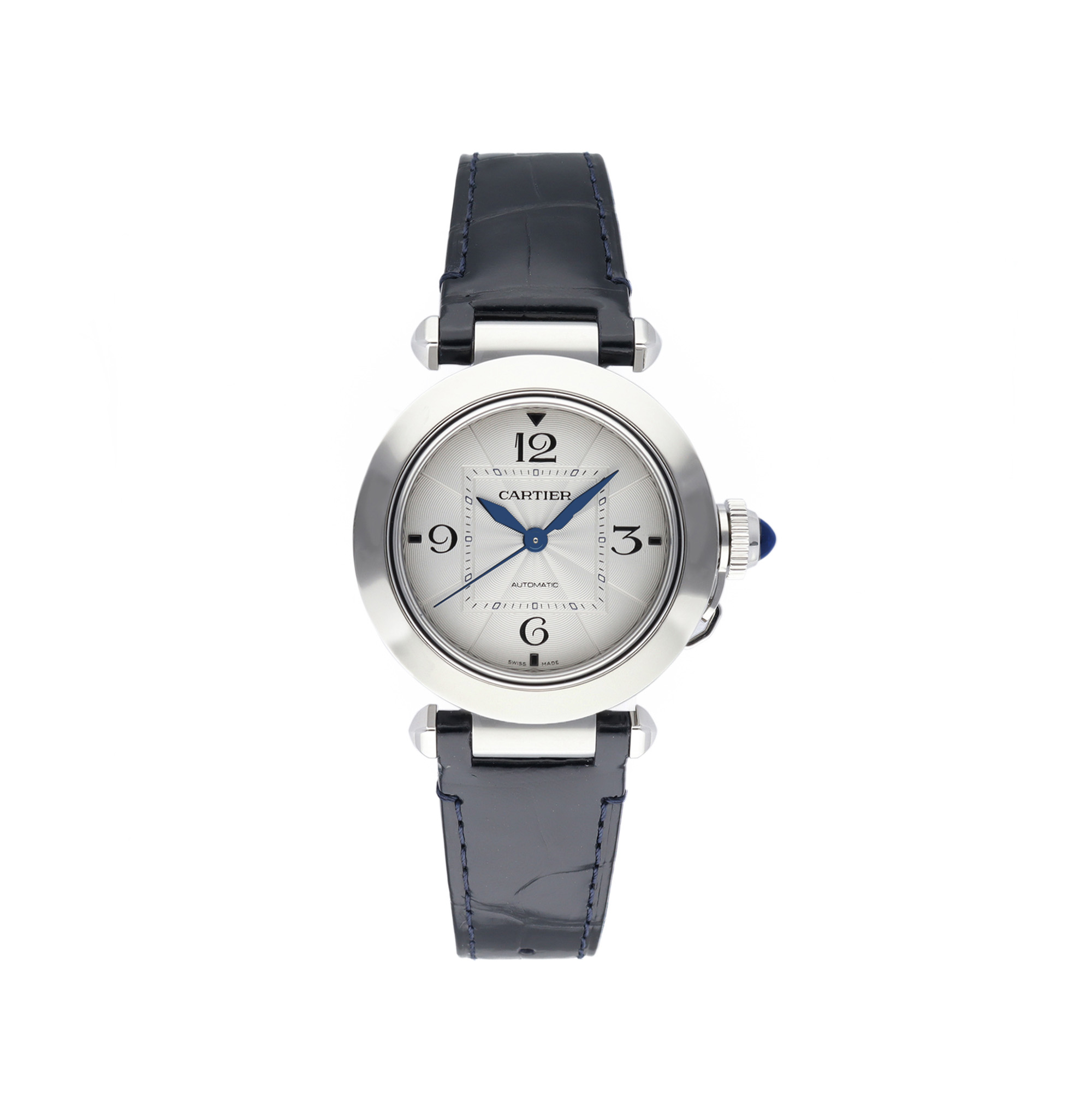 Pasha de Cartier Steel Silver Dial 35mm Product Image 11