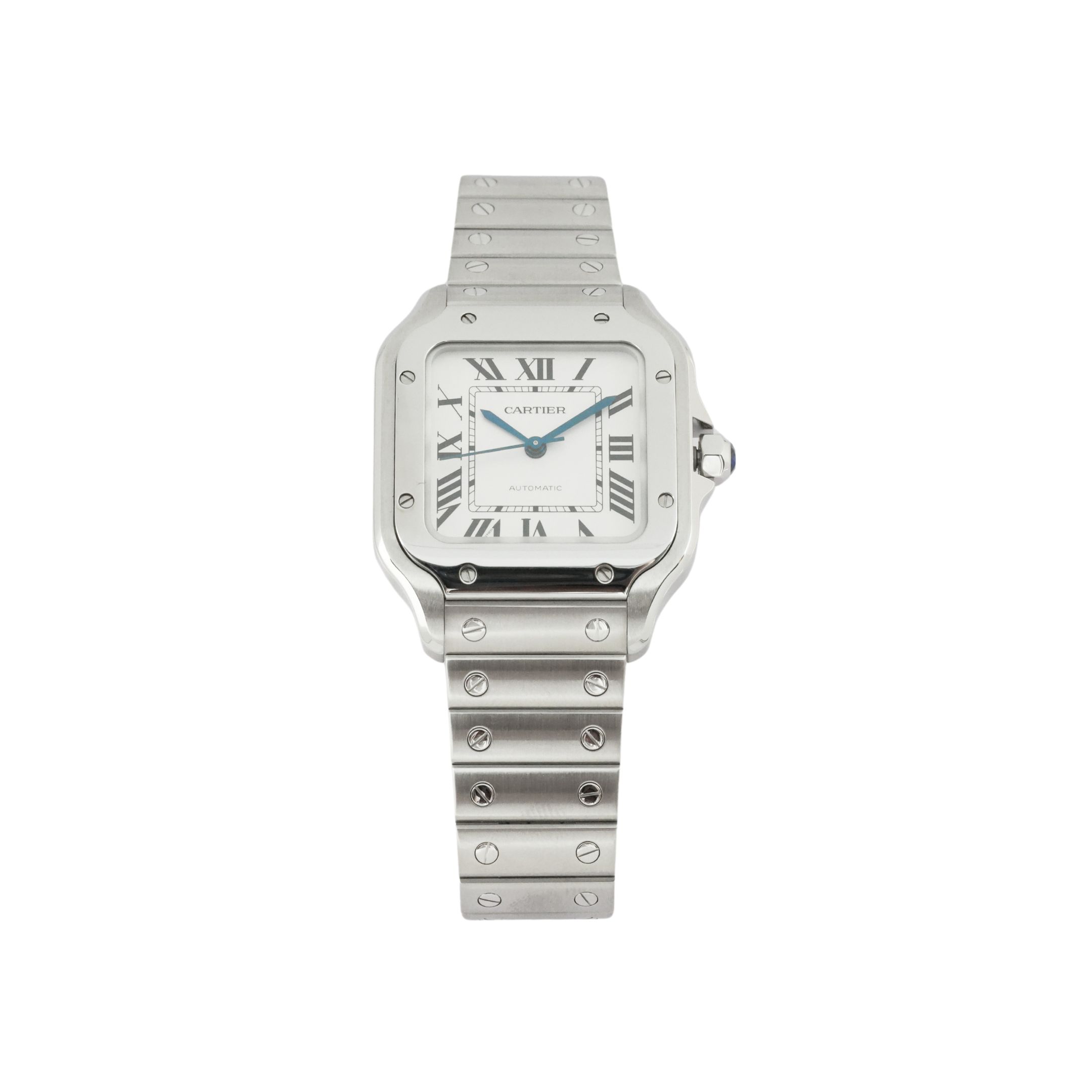 Santos de Cartier Steel Silver Dial 35mm Product Image 11