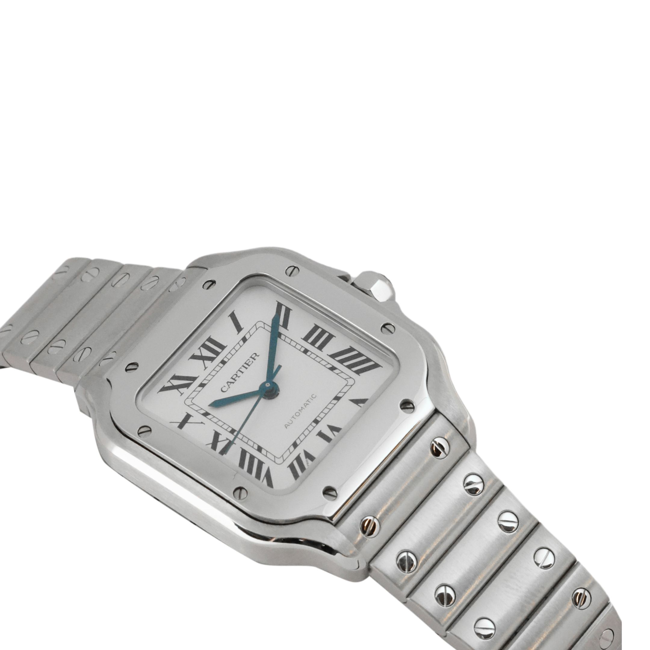 Santos de Cartier Steel Silver Dial 35mm Product Image 1