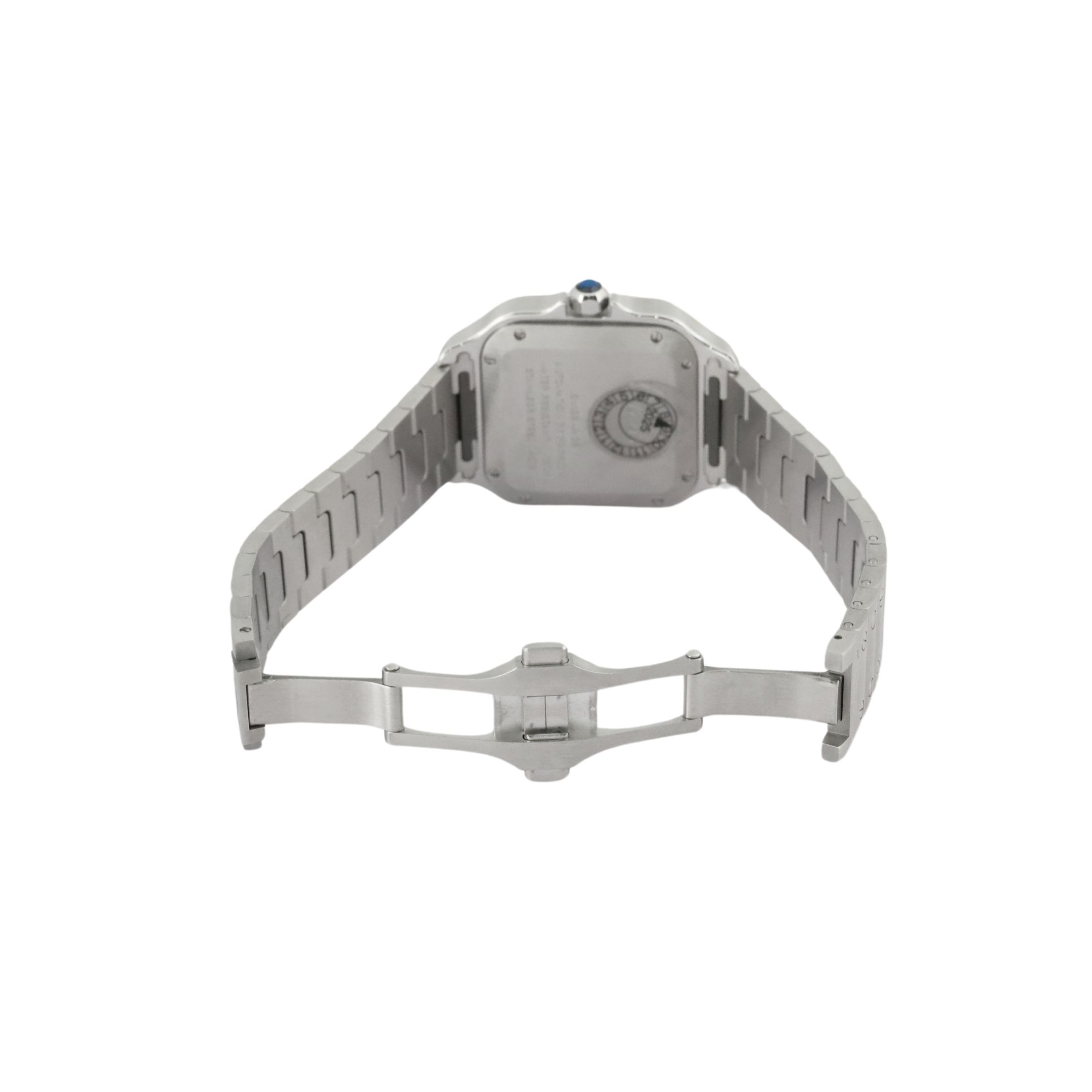 Santos de Cartier Steel Silver Dial 35mm Product Image 4