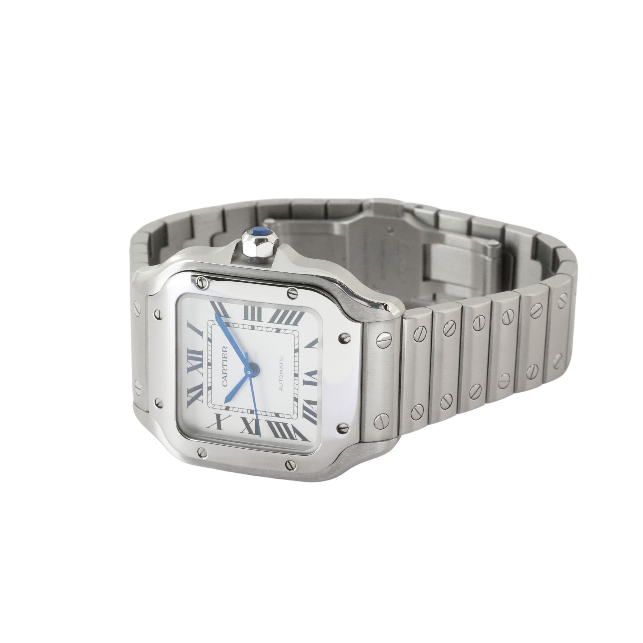 Santos de Cartier Steel Silver Dial 35mm Product Image 5