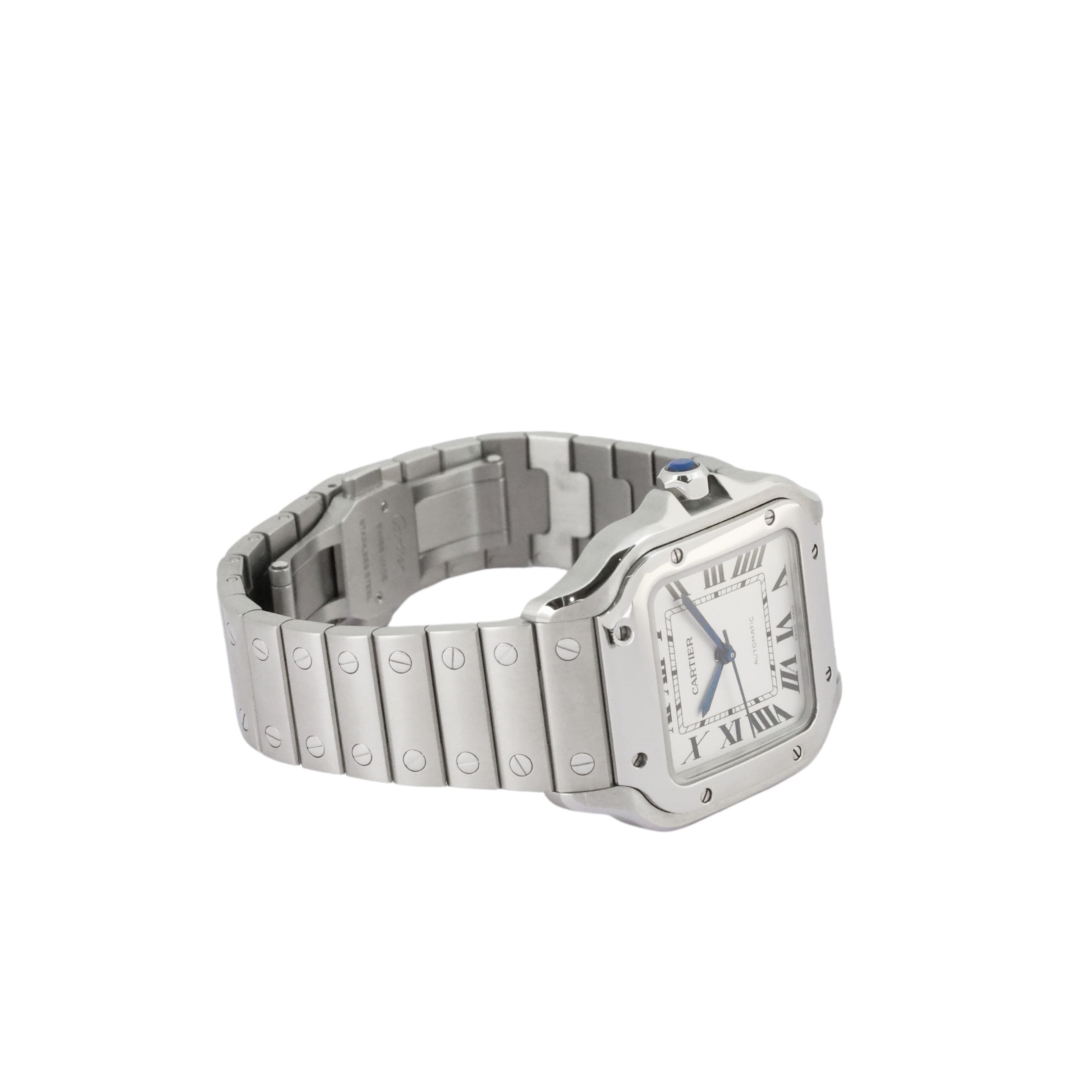 Santos de Cartier Steel Silver Dial 35mm Product Image 9