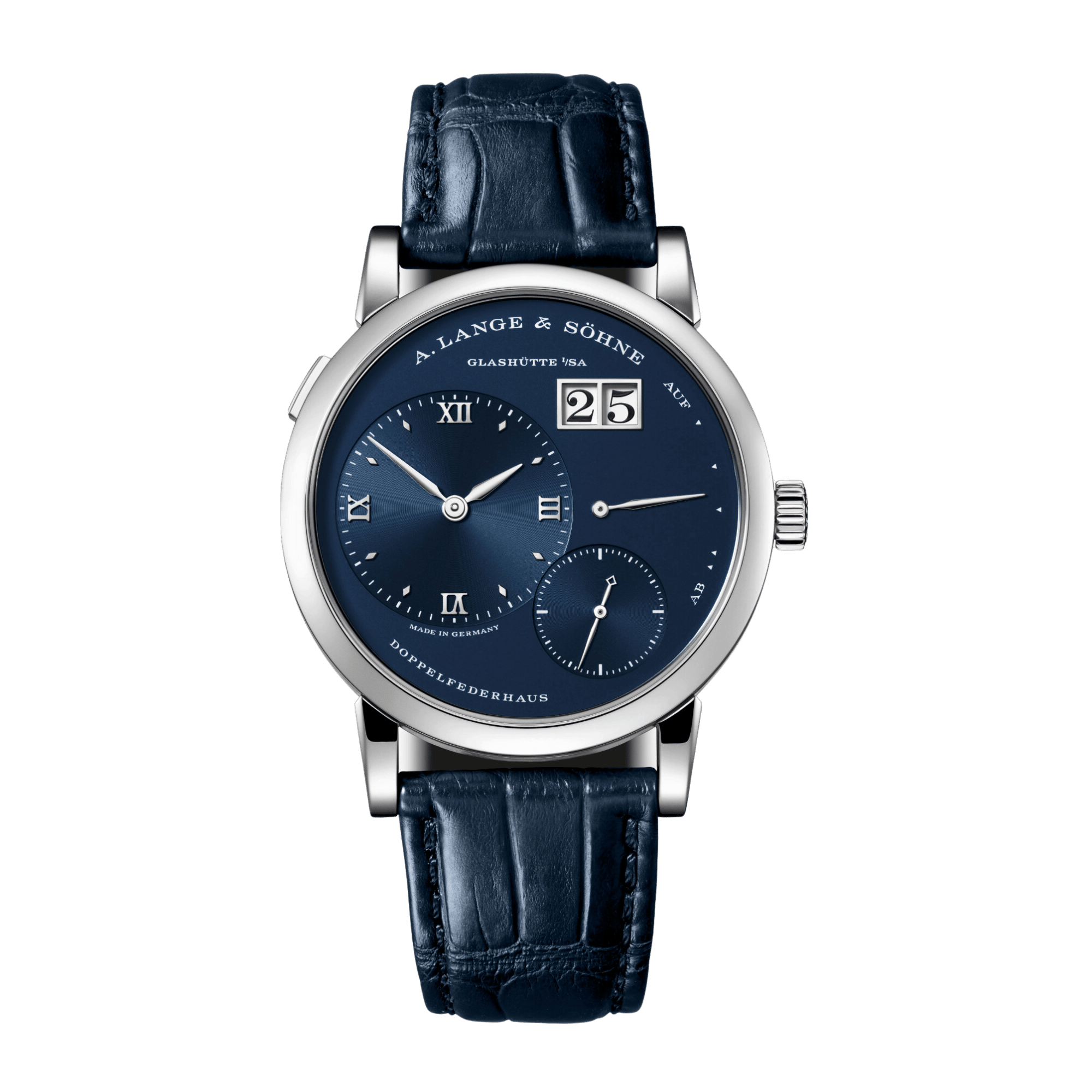 Lange 1 38 White Gold Blue Dial Product Image