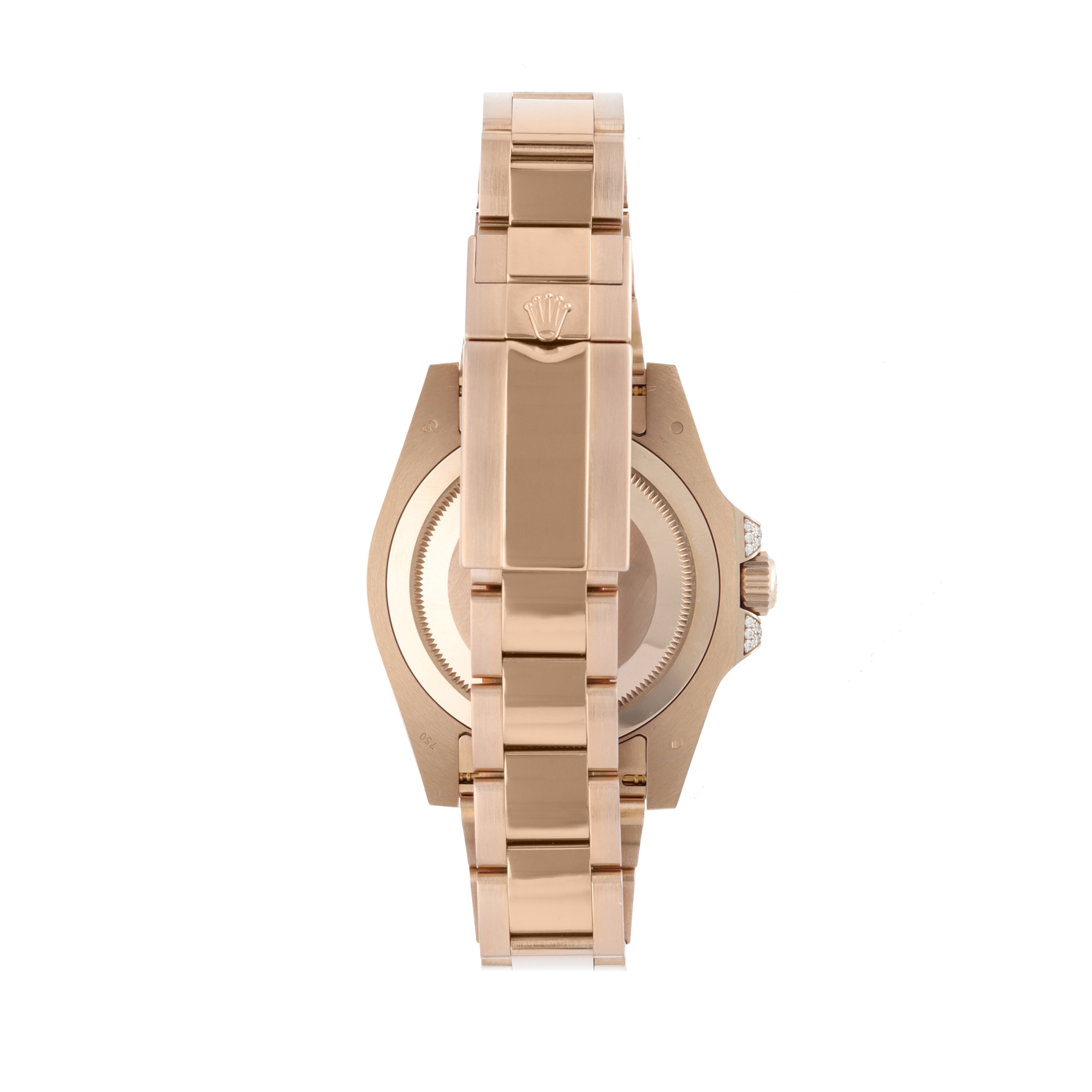 GMT-Master II Rose Gold Diamond Black Dial 40mm Product Image 10