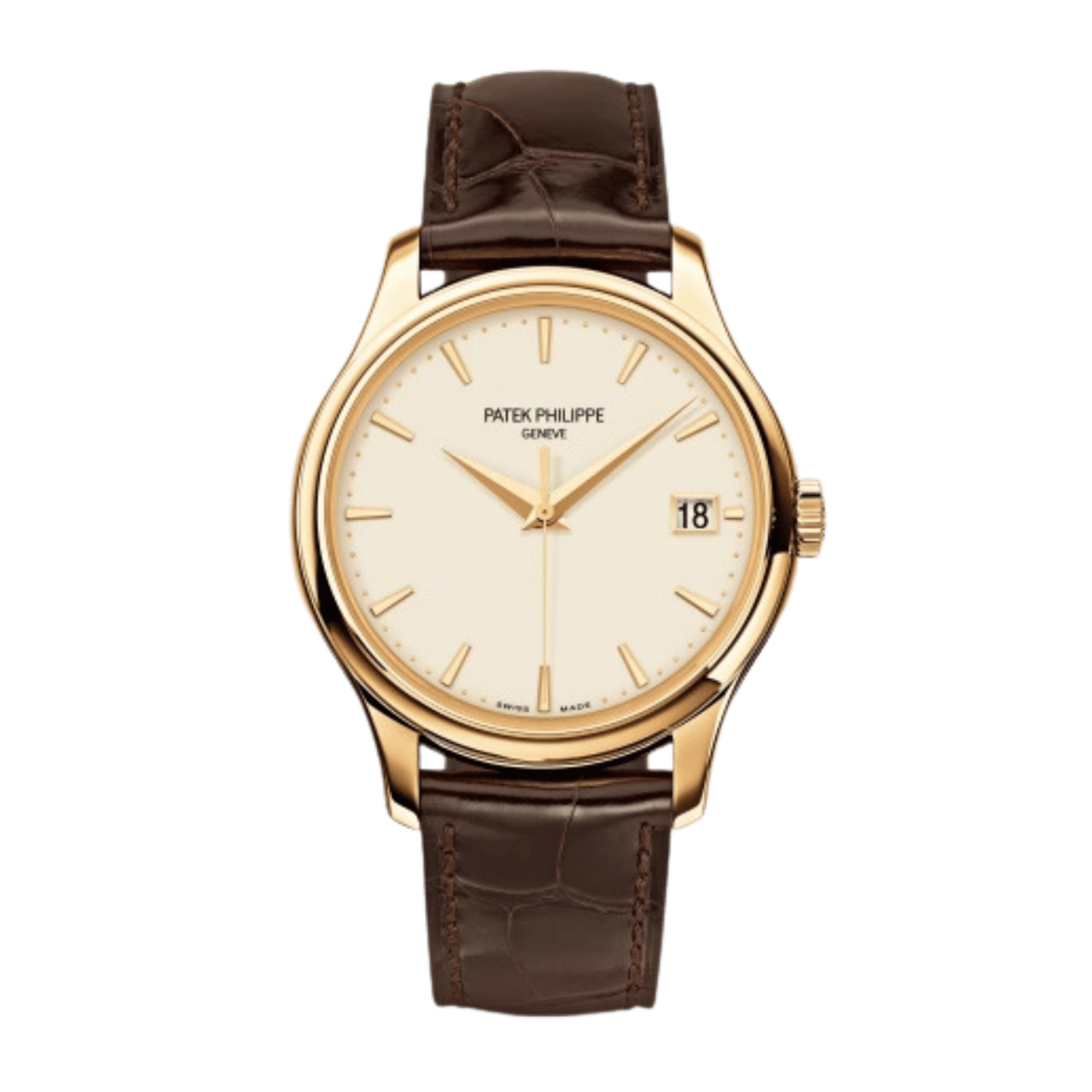 Calatrava Yellow Gold White Dial 39mm Product Image 1
