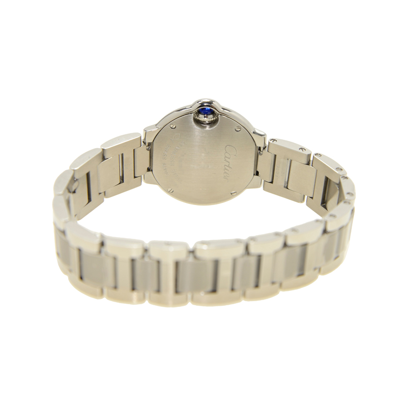 Ballon Bleu de Cartier Steel Diamond Silver Dial 28mm Product Image 4