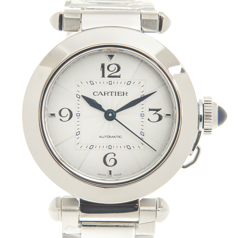 Pasha de Cartier Steel Silver Dial 35mm Product Image 3