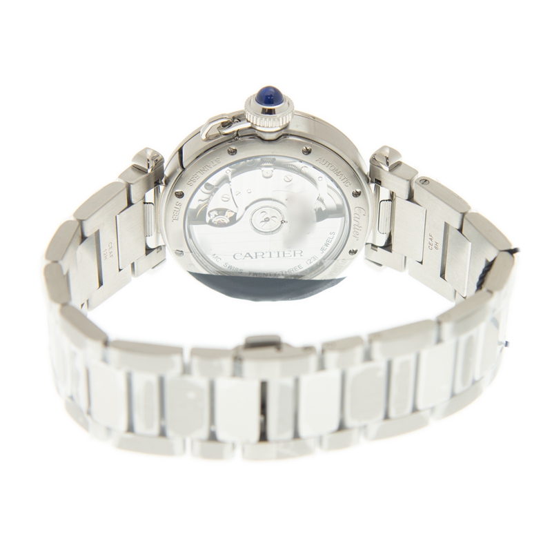 Pasha de Cartier Steel Silver Dial 35mm Product Image 4