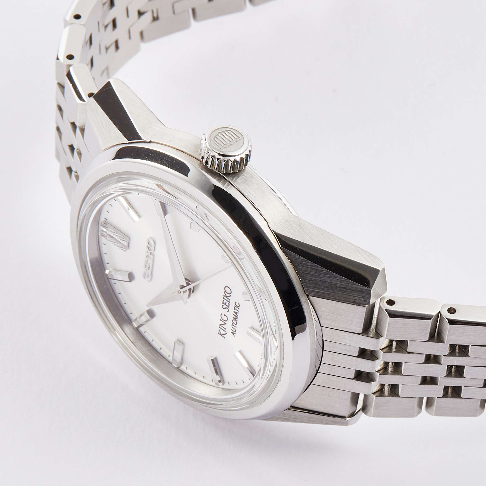 King Seiko Steel Silver Dial 43mm Product Image 2