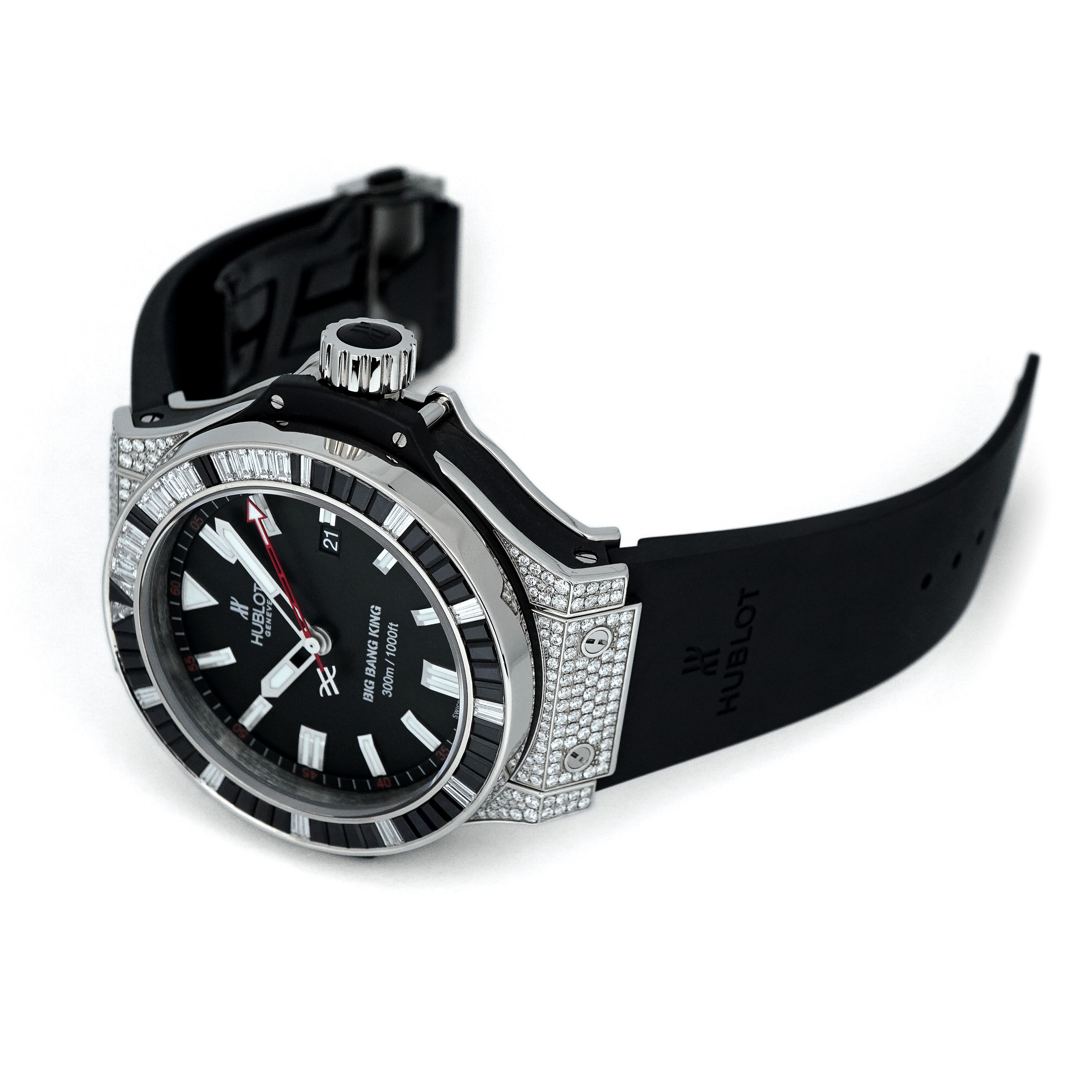 Big Bang King White Gold Diamond Black Dial 48mm Product Image 2
