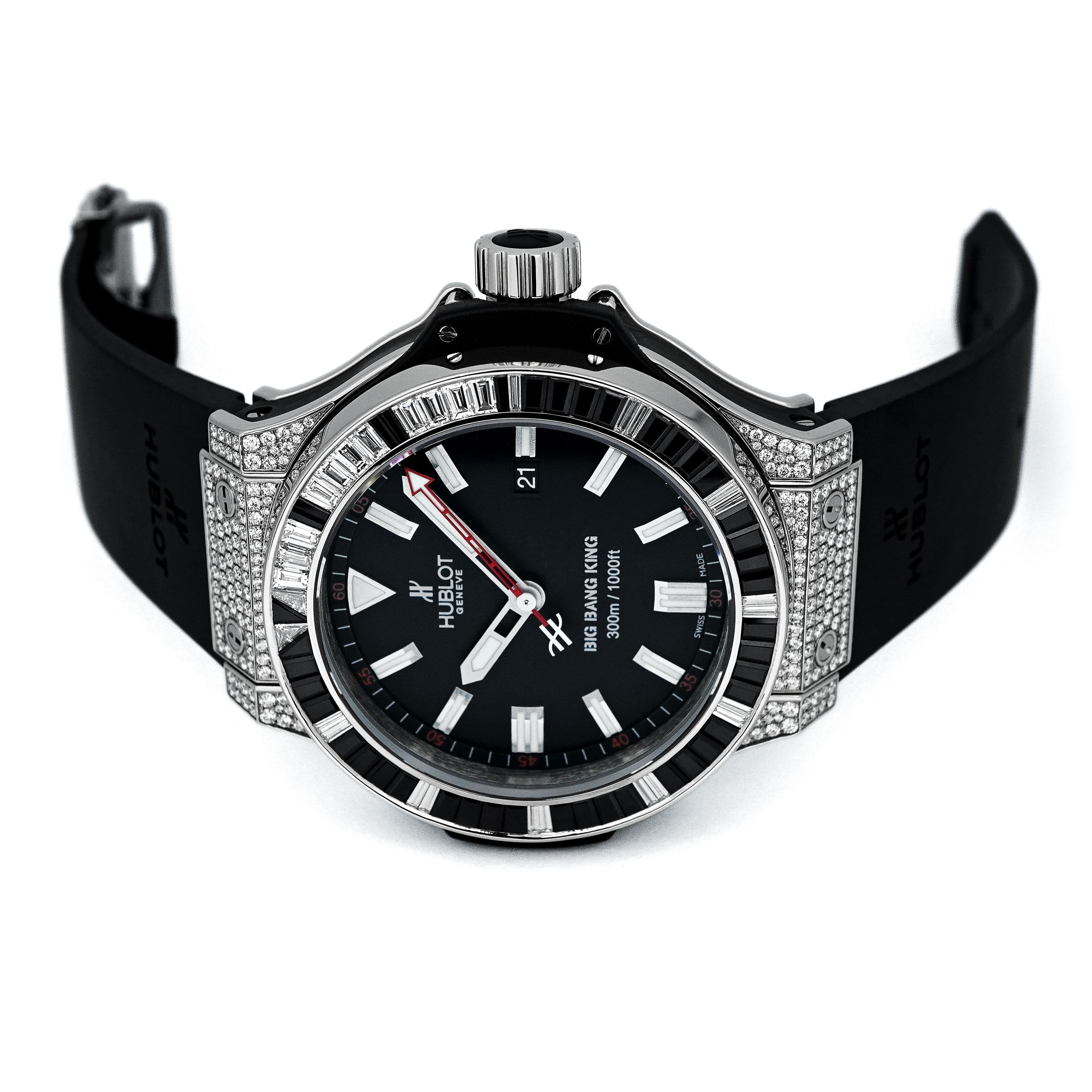 Big Bang King White Gold Diamond Black Dial 48mm Product Image 1