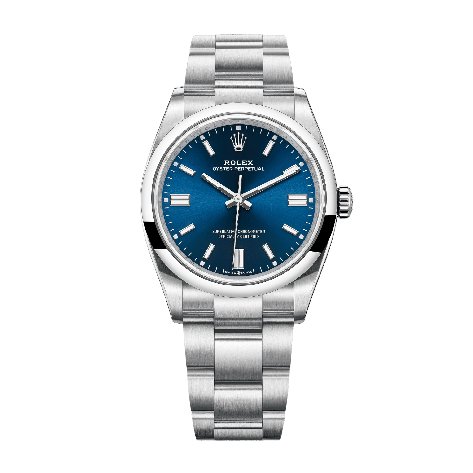 Oyster Perpetual 36 Stainless Steel Blue Dial Product Image
