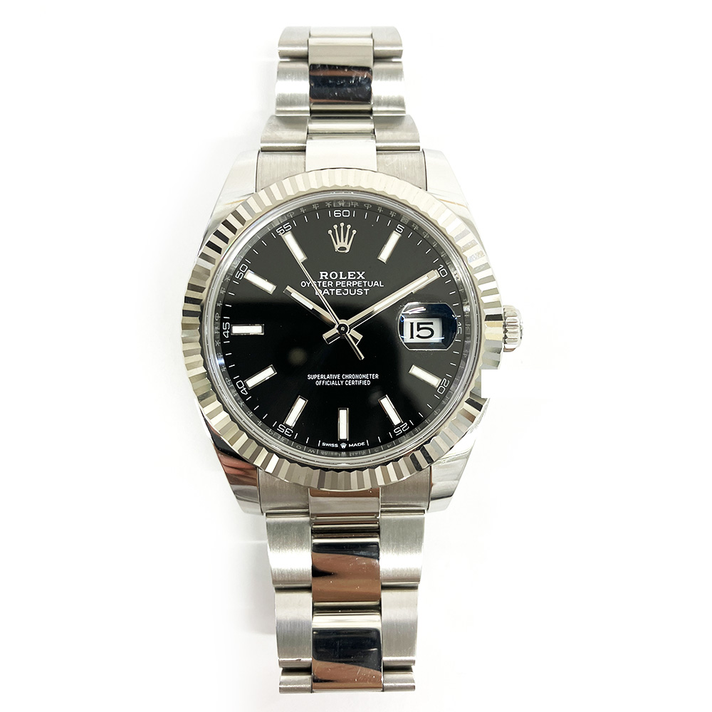 Datejust Steel Black Dial 41mm Product Image 1