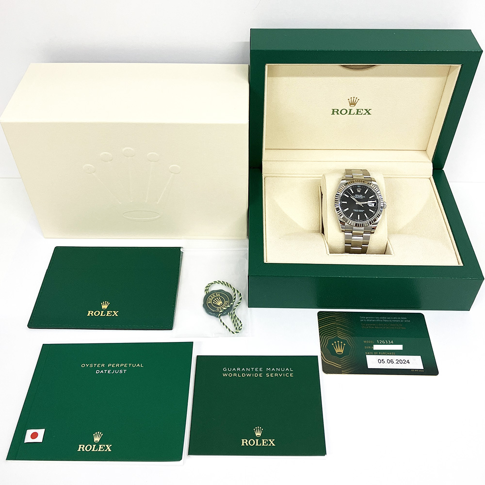 Datejust Steel Black Dial 41mm Product Image 5