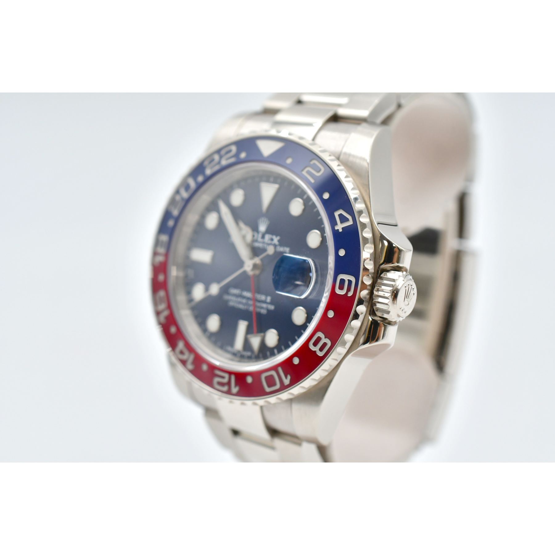 GMT-Master II White Gold Blue Dial "Pepsi" 40mm Product Image 2