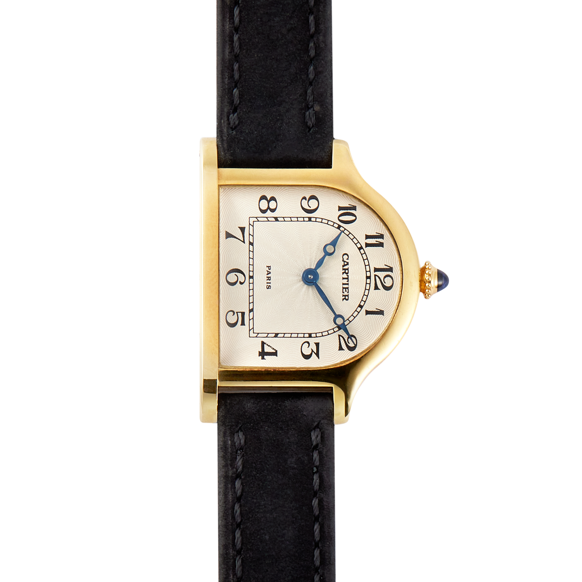 Cloche de Cartier Limited Edition Yellow Gold Silver Dial 33mm Product Image