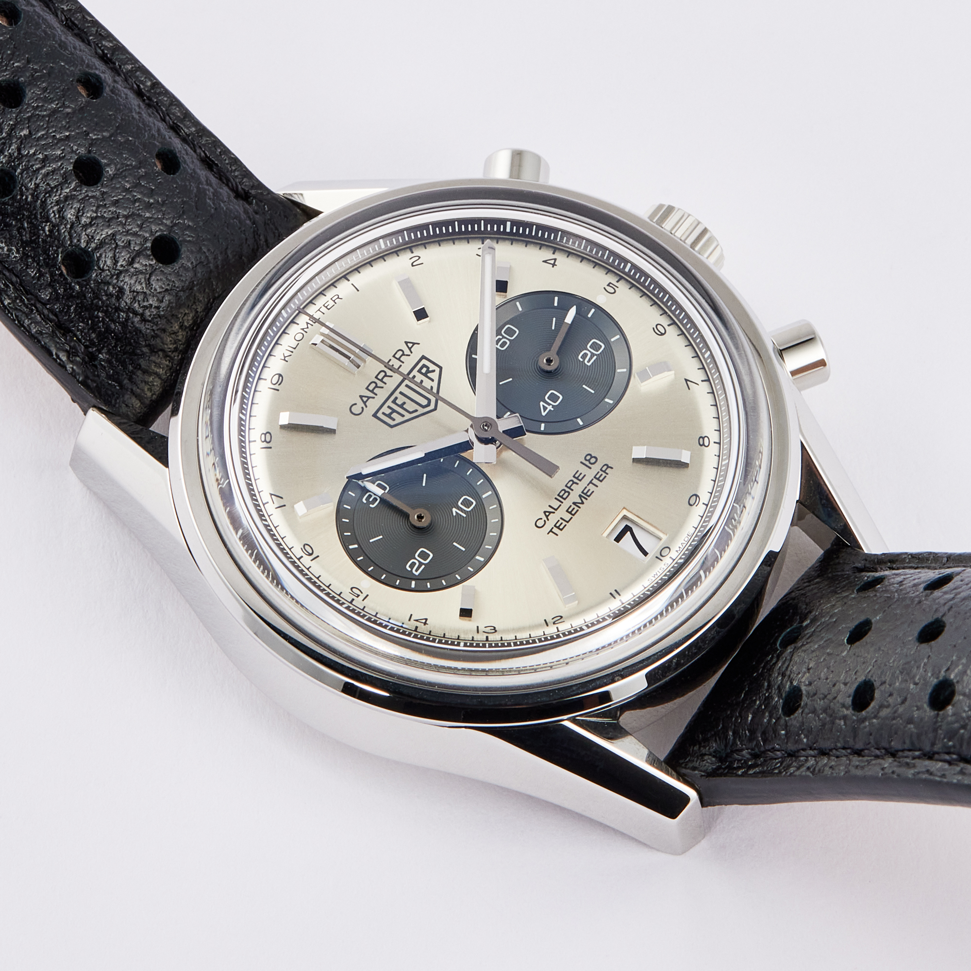 Carrera Steel Silver Dial 39mm Product Image 1
