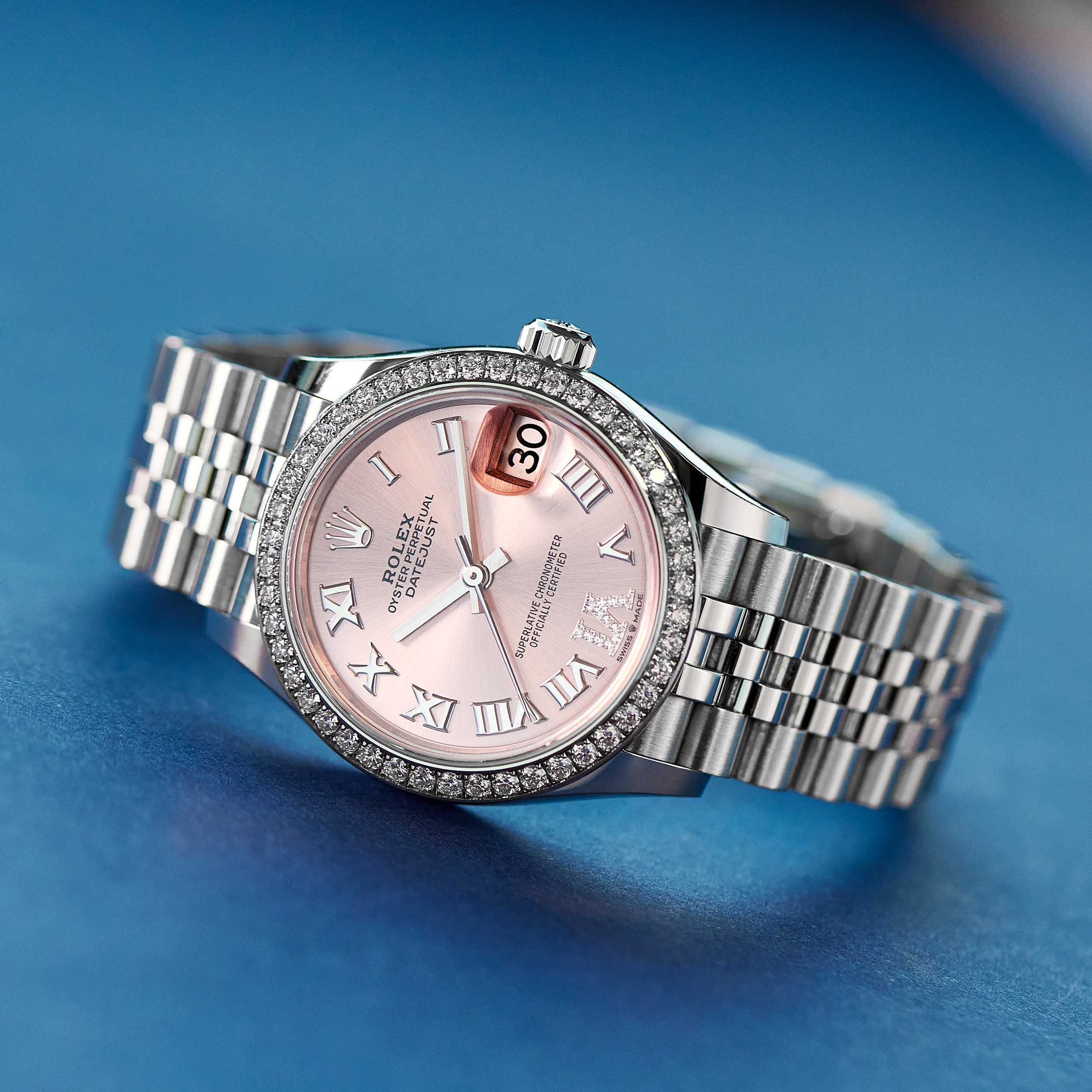Datejust Steel Diamond Jubilee Pink Dial 31mm Product Image