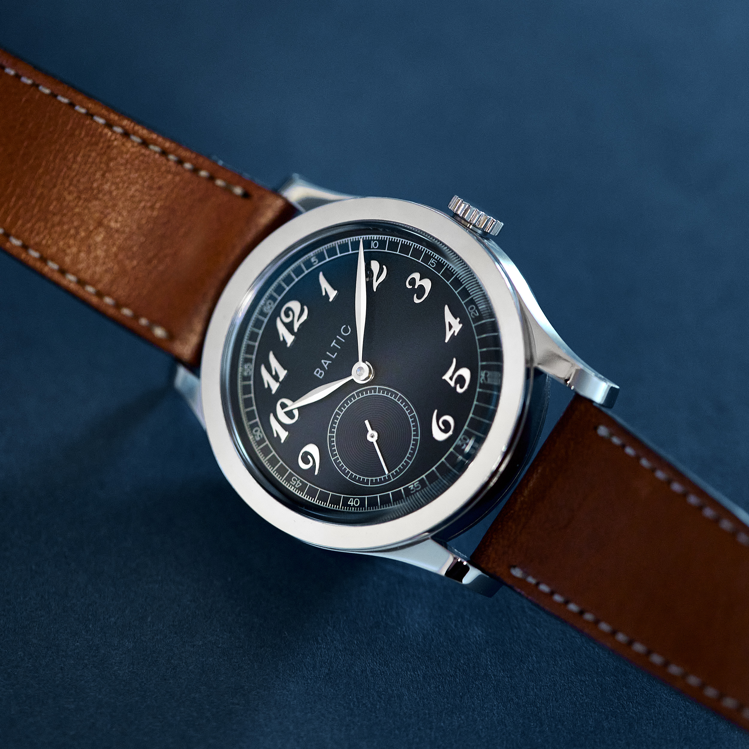 MR01 Steel Blue Dial 36mm Product Image 1