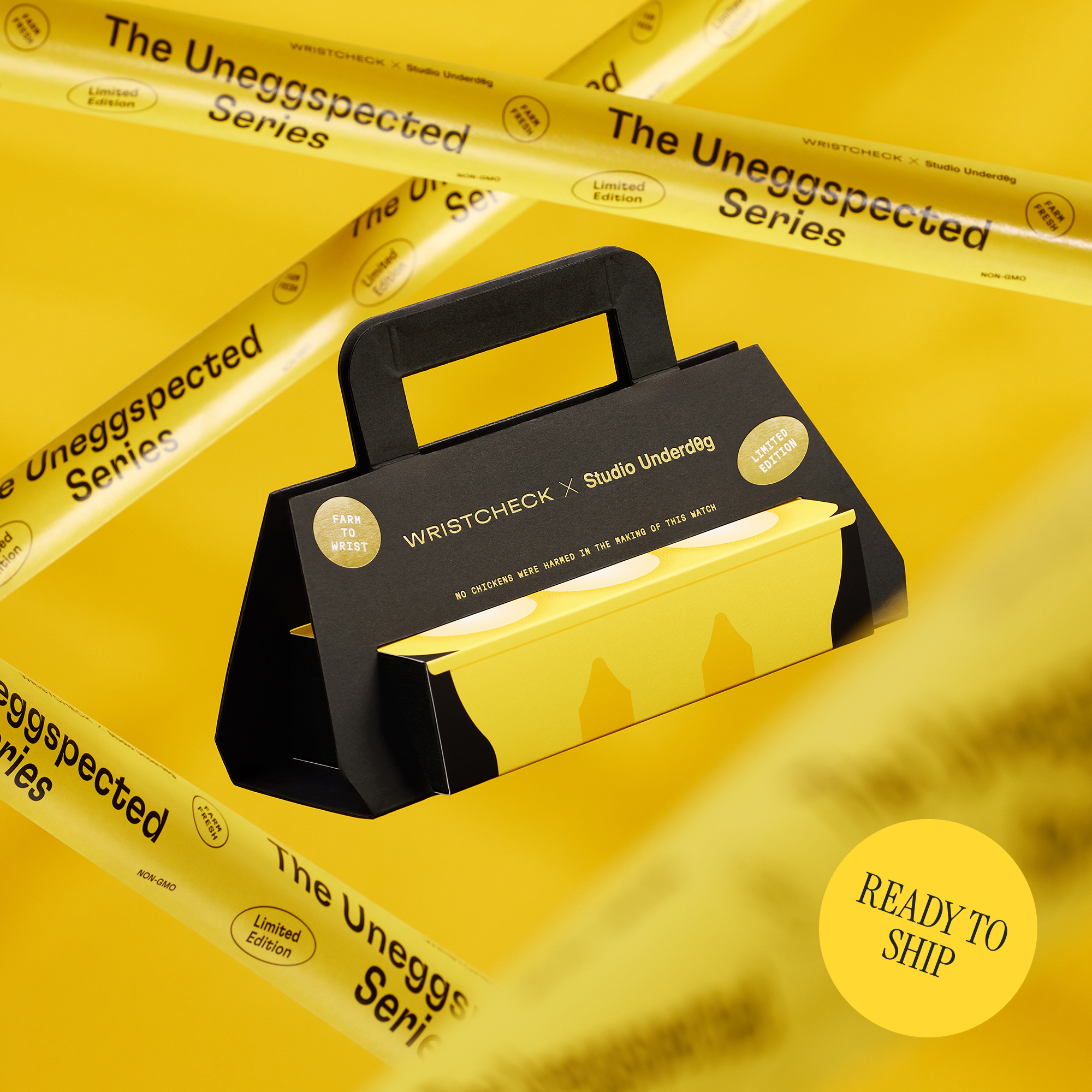 Wristcheck x Studio Underd0g Limited Edition Fried Egg 01SERIES Gen3 (Two Straps Included) Product Image 11