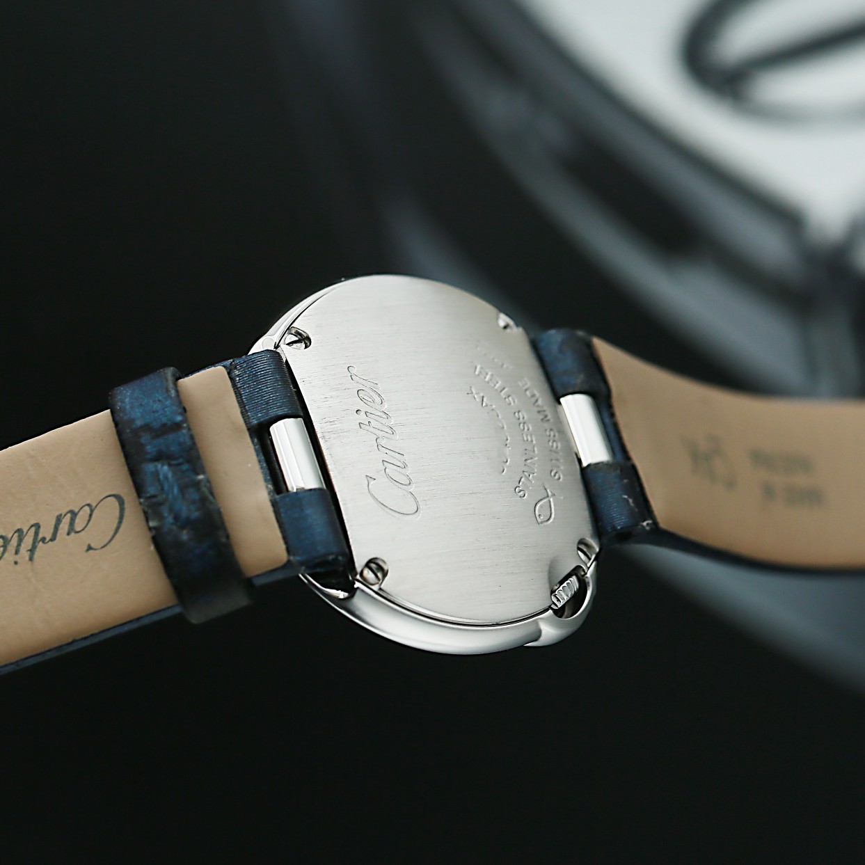 Ballon Blanc de Cartier Steel Diamond Silver Dial 26mm Product Image 7