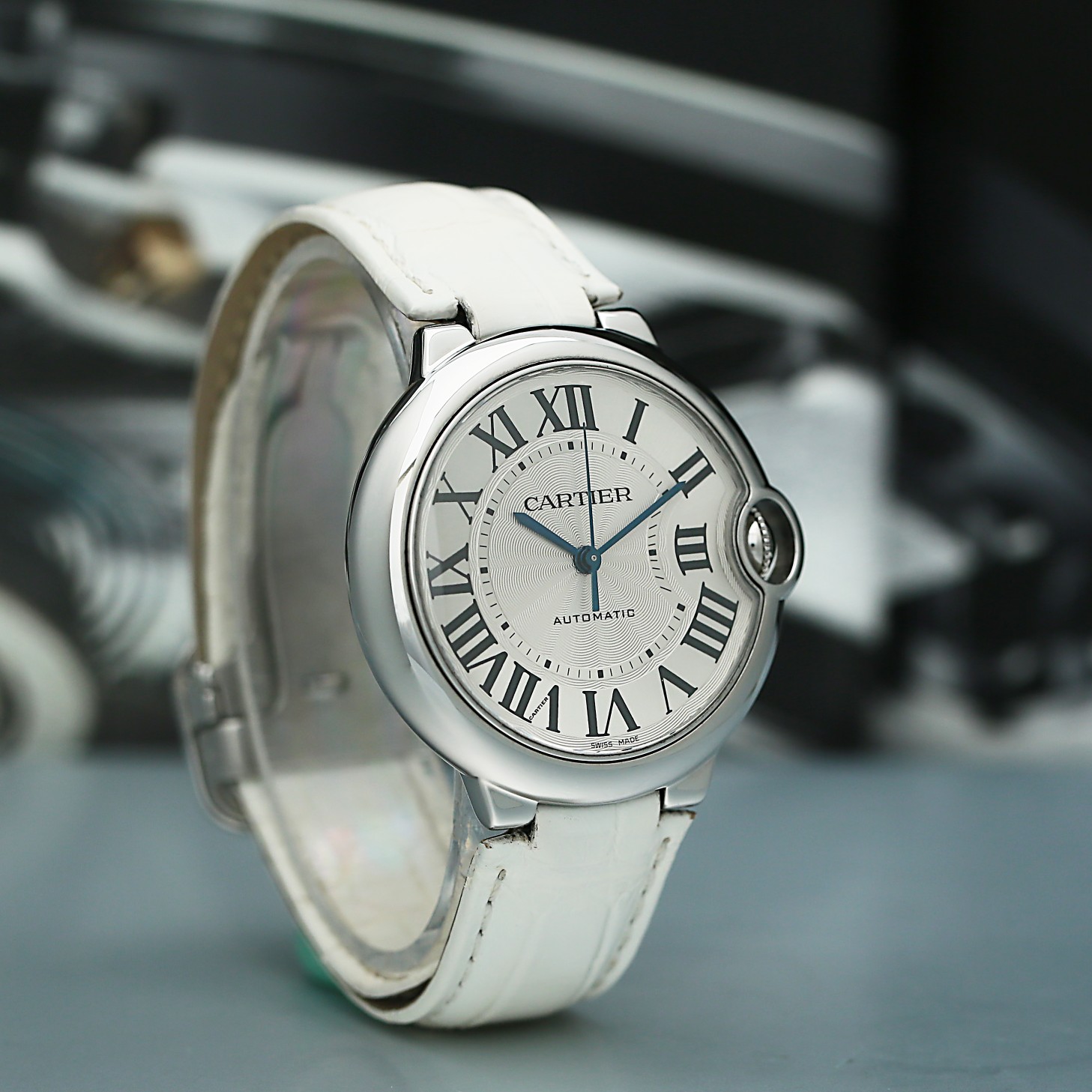 Ballon Bleu de Cartier Steel Silver Dial 36mm Product Image 2