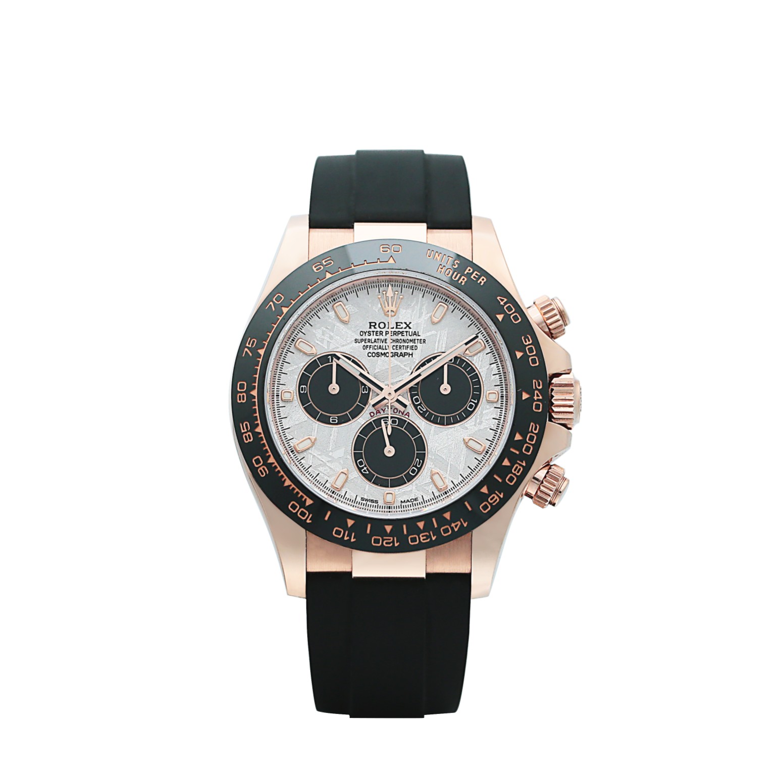Daytona Rose Gold Oysterflex Meteorite Dial 40mm Product Image 1