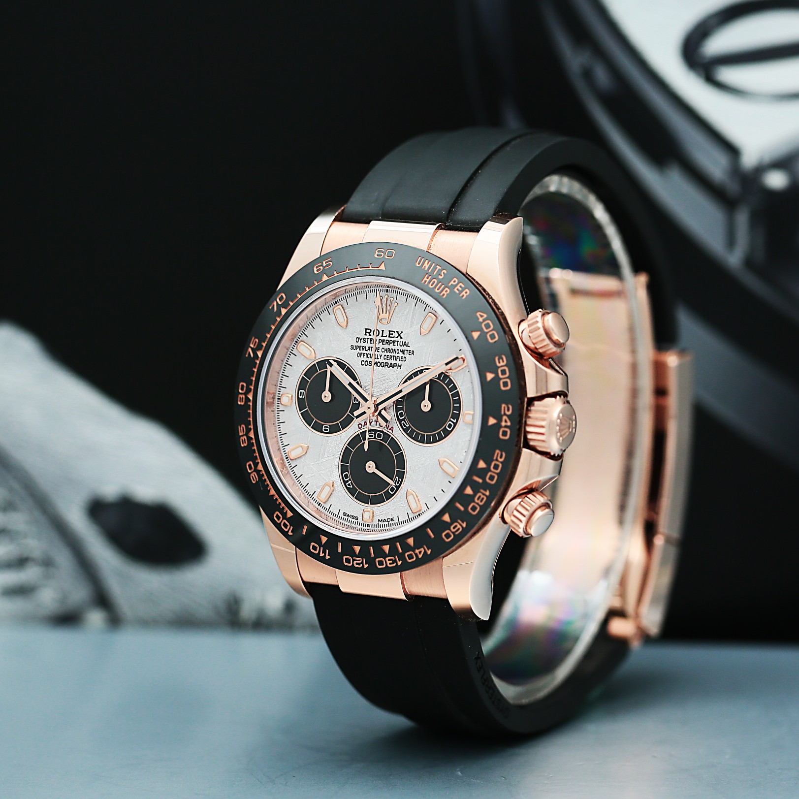 Daytona Rose Gold Oysterflex Meteorite Dial 40mm Product Image 2
