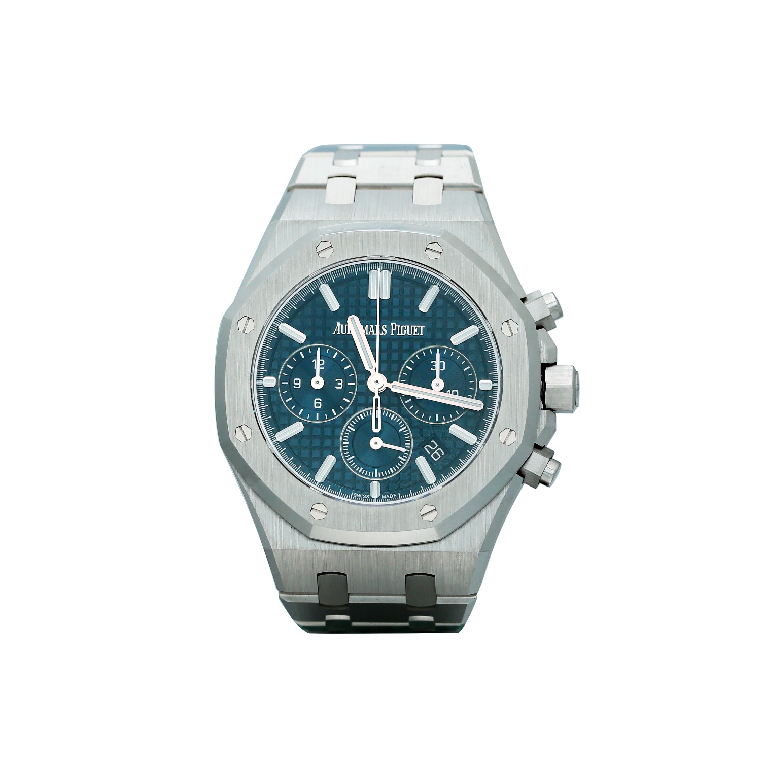 Royal Oak Chronograph Steel Blue Dial 38mm Product Image 1