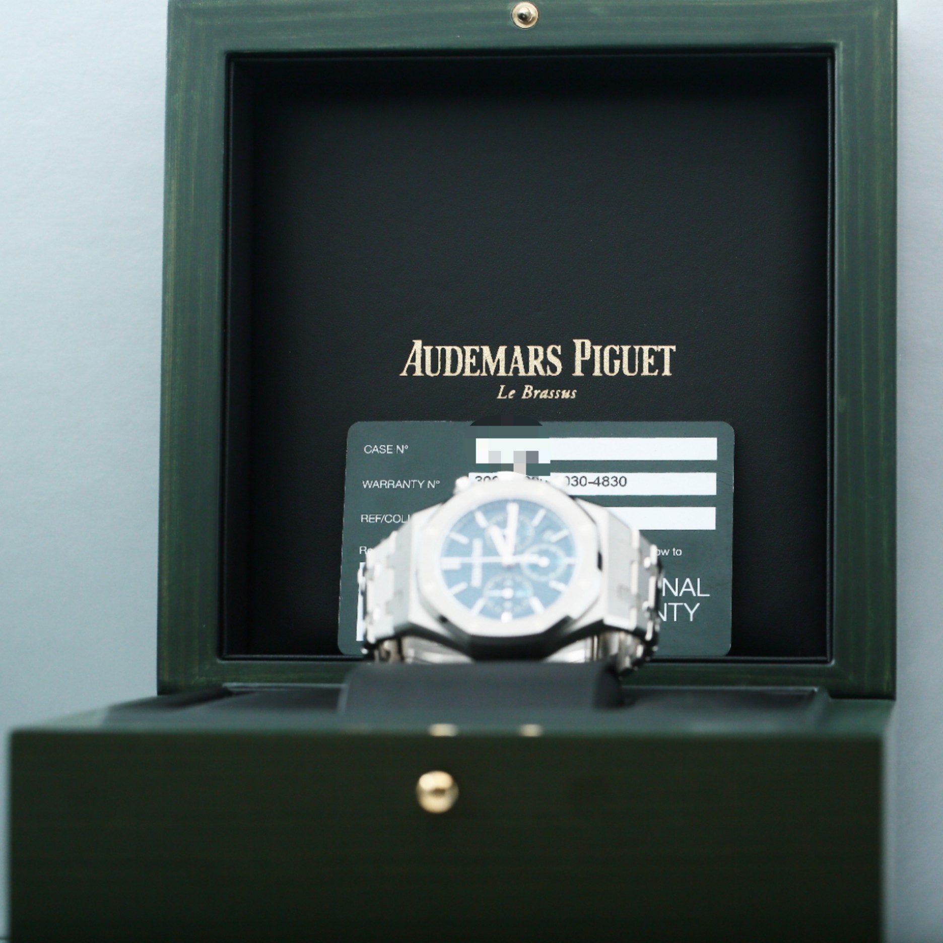 Royal Oak Chronograph Steel Blue Dial 38mm Product Image 8