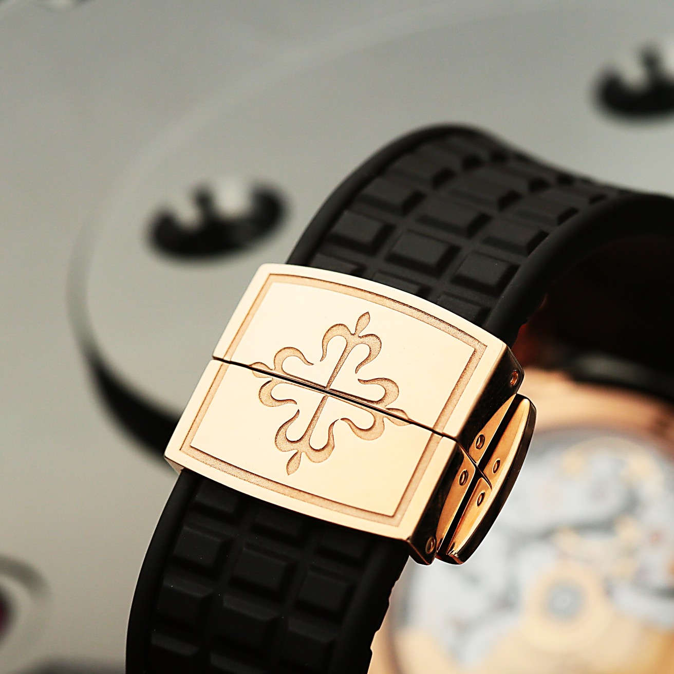 Aquanaut Rose Gold Diamond Brown Dial 35mm Product Image 7