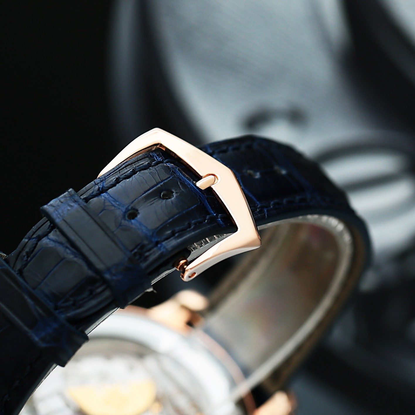 Sky Moon Celestial Platinum & Rose Gold Blue Dial 43mm Product Image 7