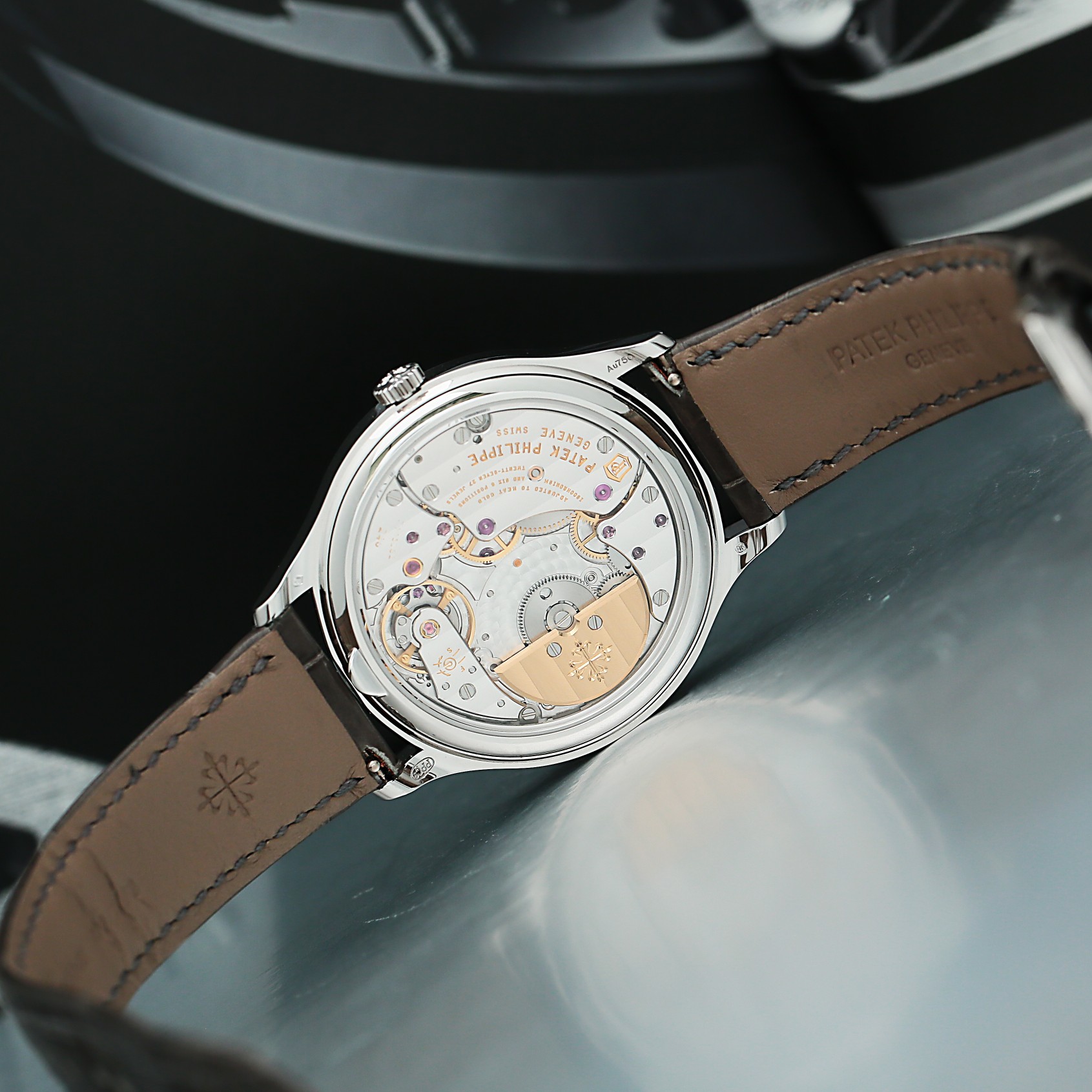 Grand Complications Ladies Perpetual Calendar White Gold Diamond Silver Dial 35mm Product Image 7