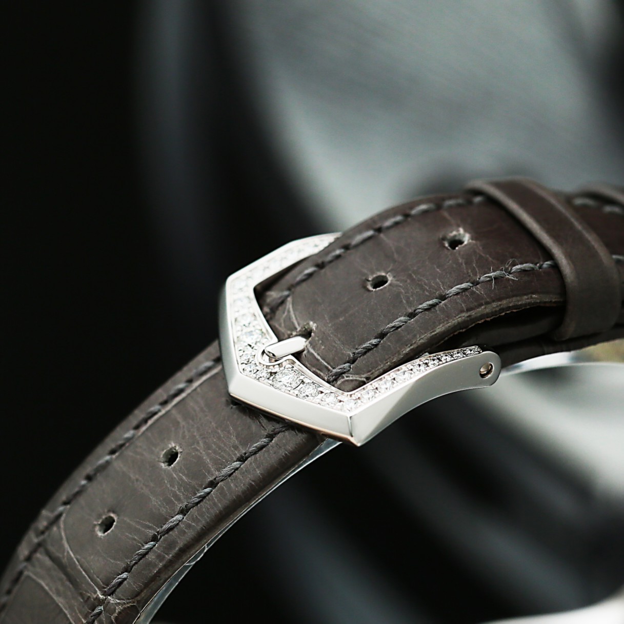 Grand Complications Ladies Perpetual Calendar White Gold Diamond Silver Dial 35mm Product Image 8