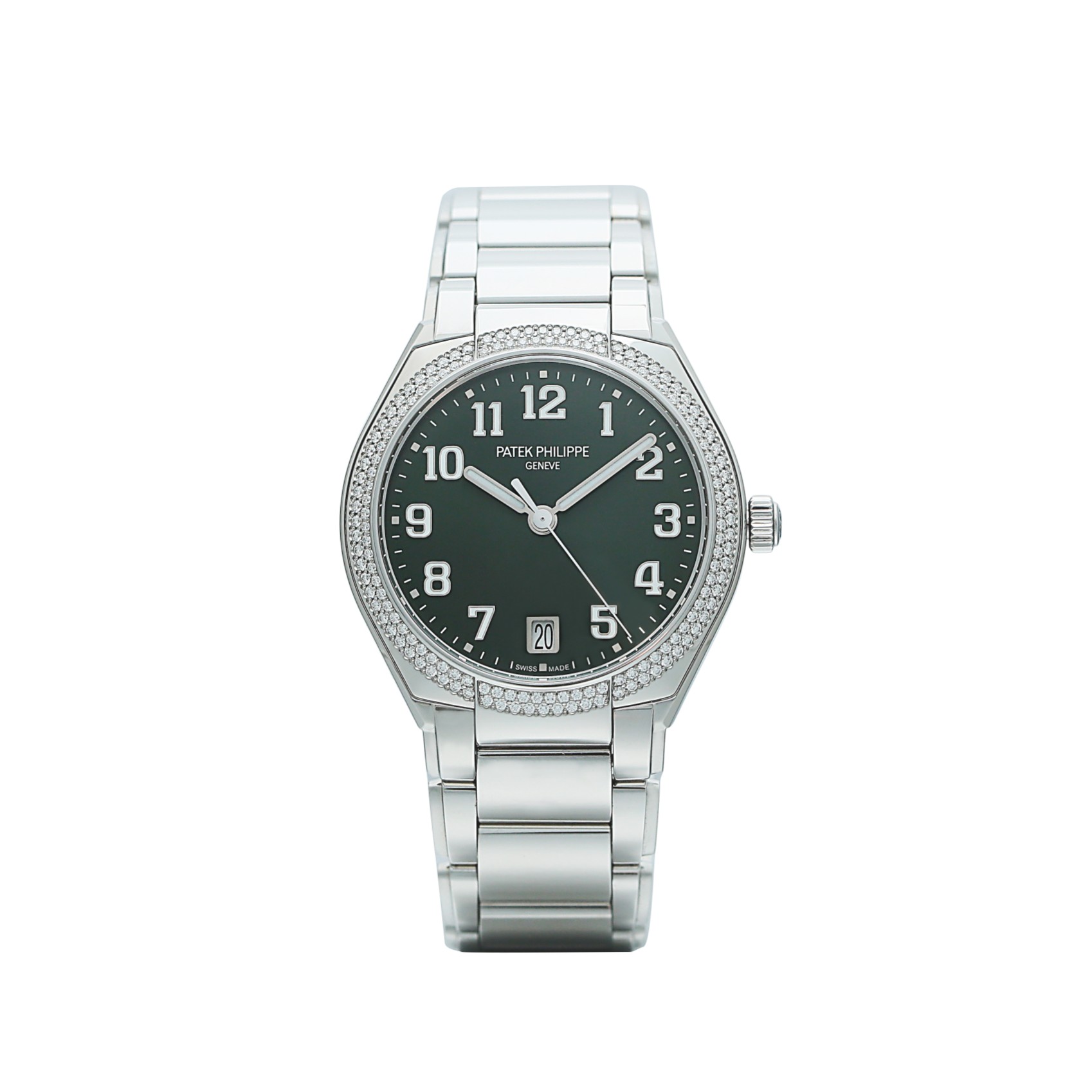 Twenty~4 Steel Diamond Green Dial 36mm Product Image 1