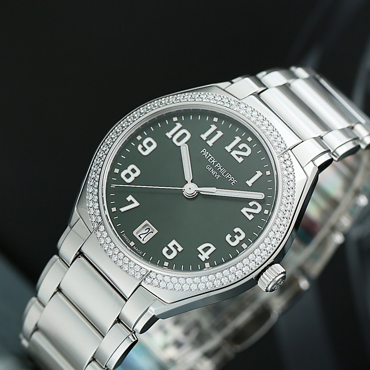 Twenty~4 Steel Diamond Green Dial 36mm Product Image 4