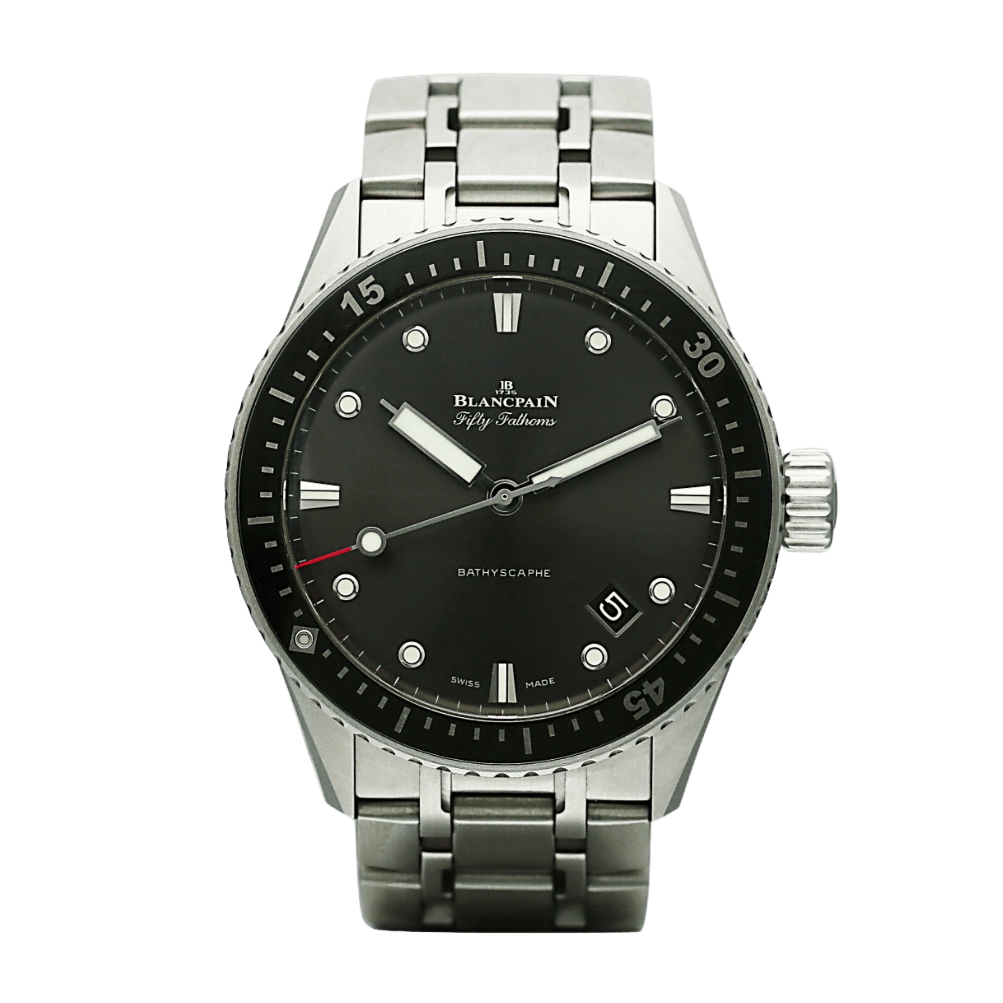 Fifty Fathoms Steel Black Dial 43mm Product Image