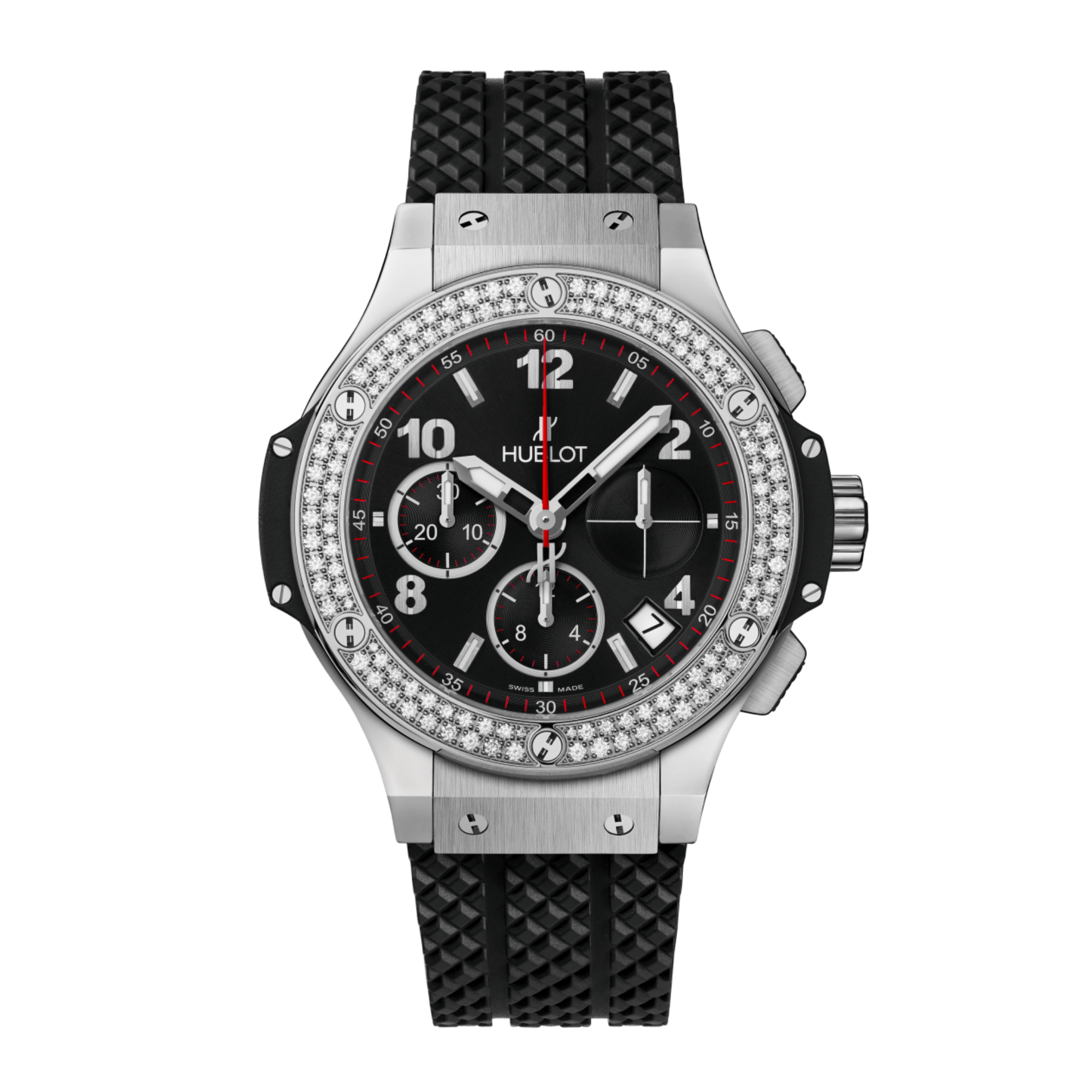 Big Bang Chronograph Steel Diamond Black Dial 41mm Product Image 1