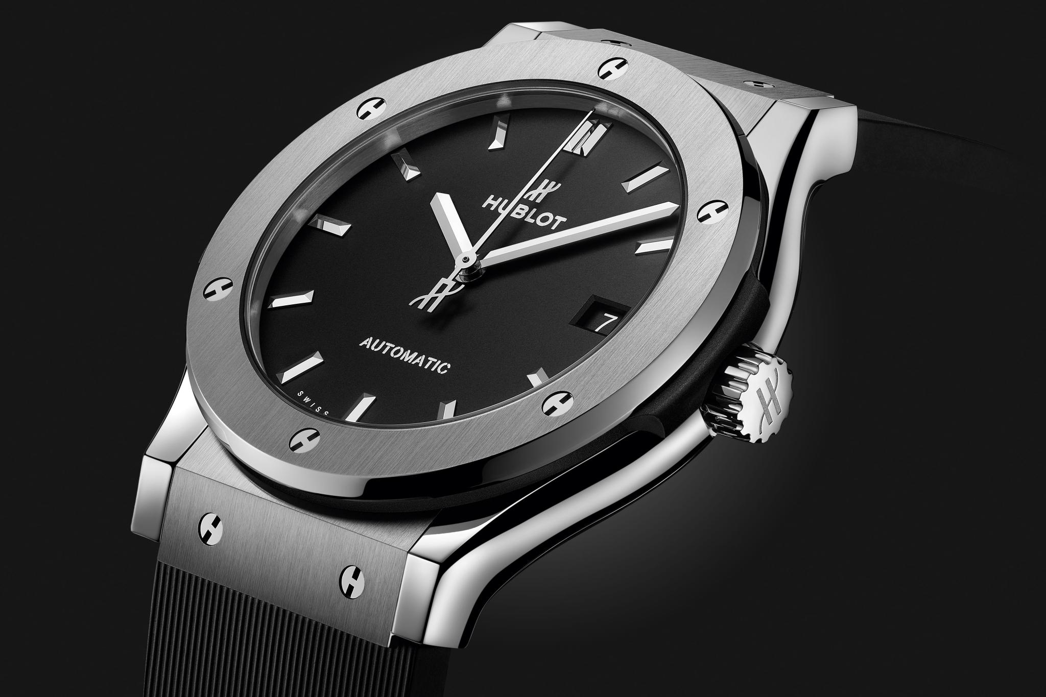 Classic Fusion Titanium Black Dial 45mm Product Image 2