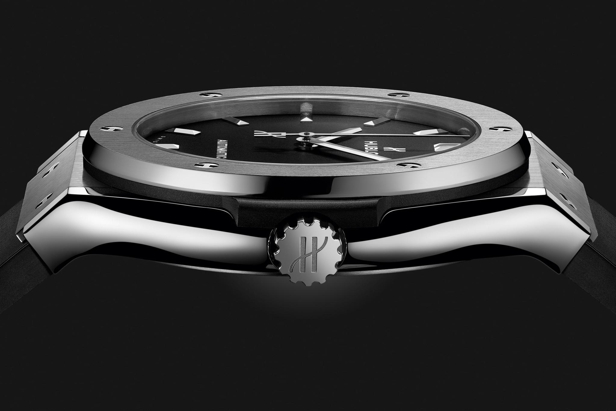 Classic Fusion Titanium Black Dial 45mm Product Image 4