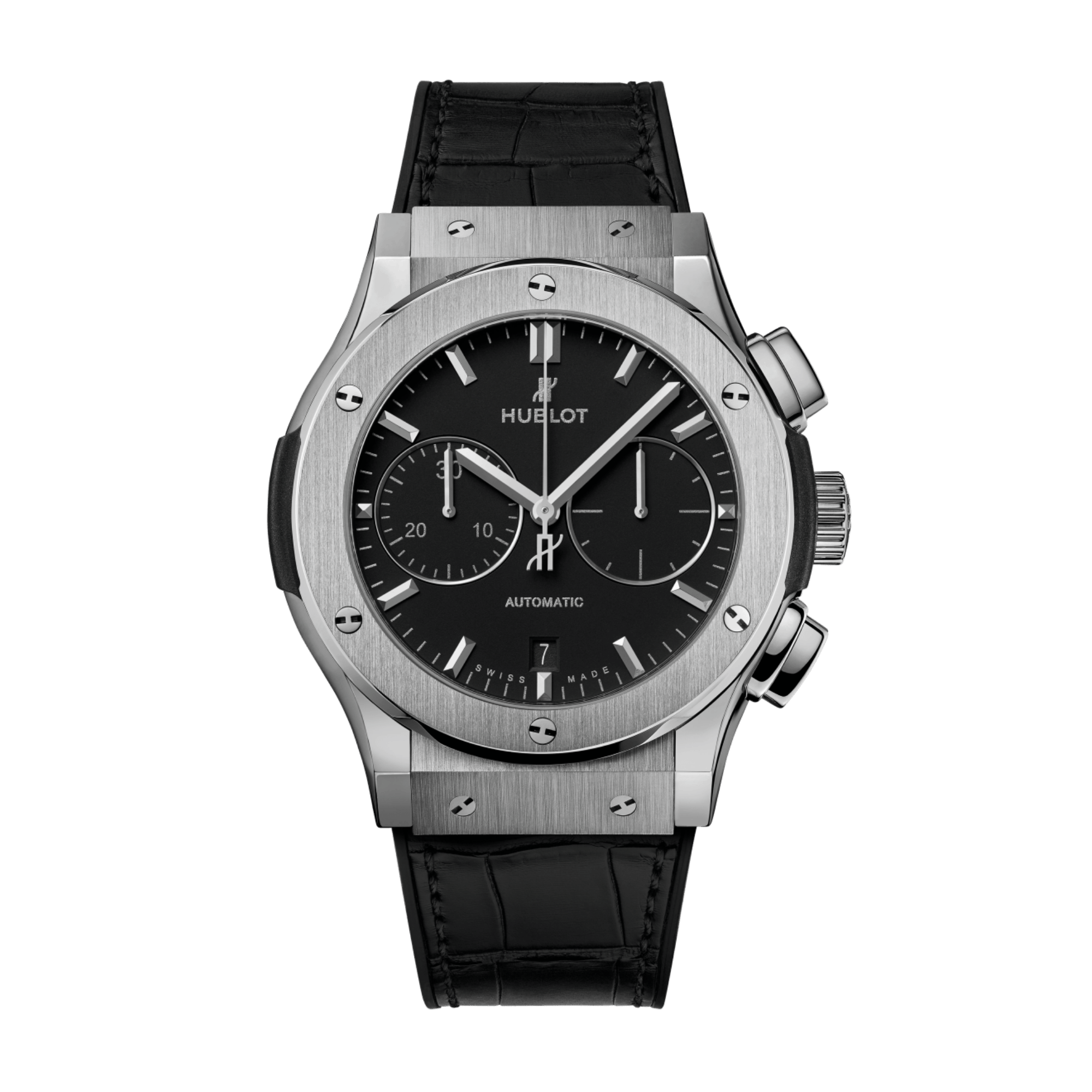 Classic Fusion Chronograph Titanium Black Dial 45mm Product Image